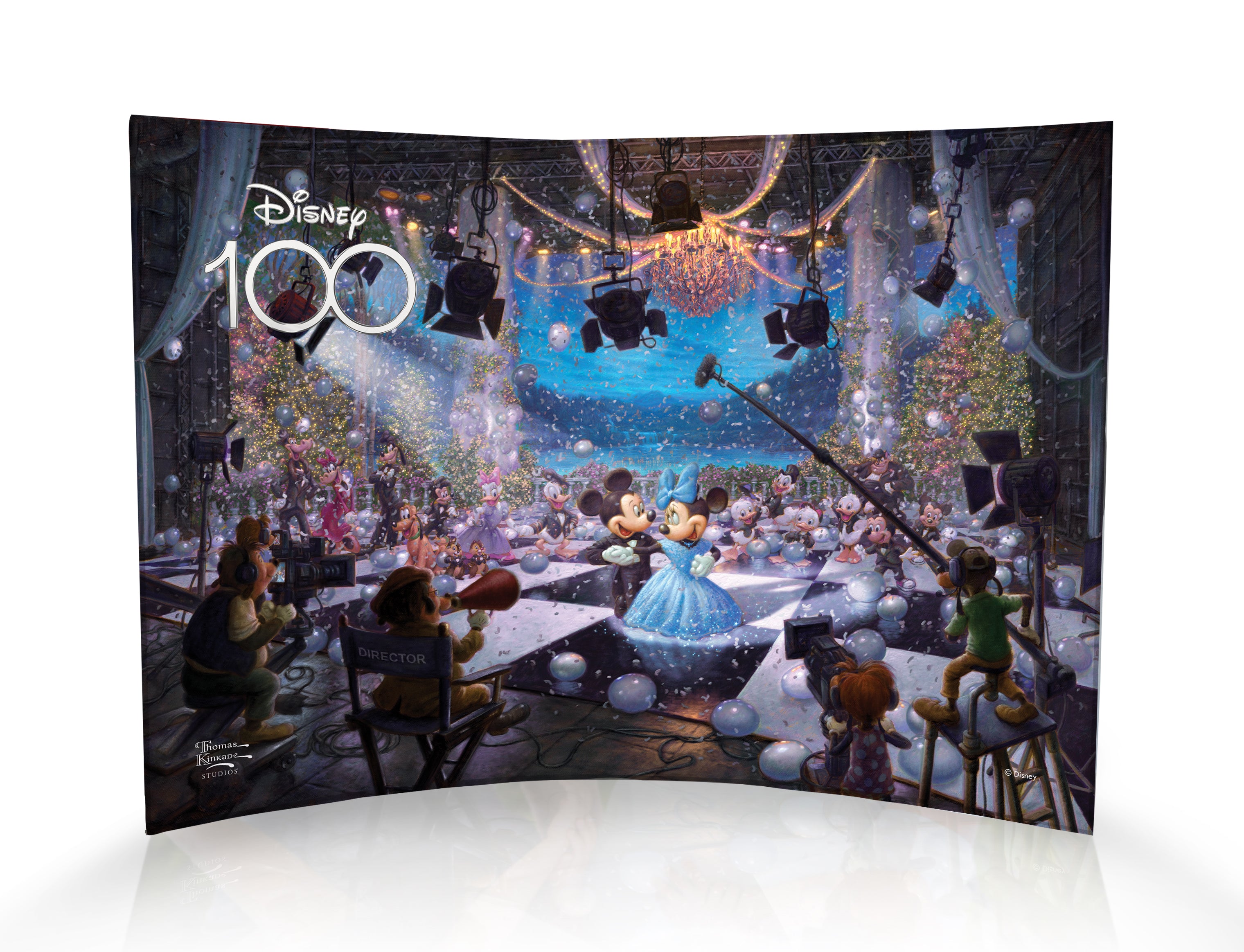 Disney (Disneys 100th Anniversary Celebration) 10 x 7 Curved Acrylic Print ACP1007CUR775