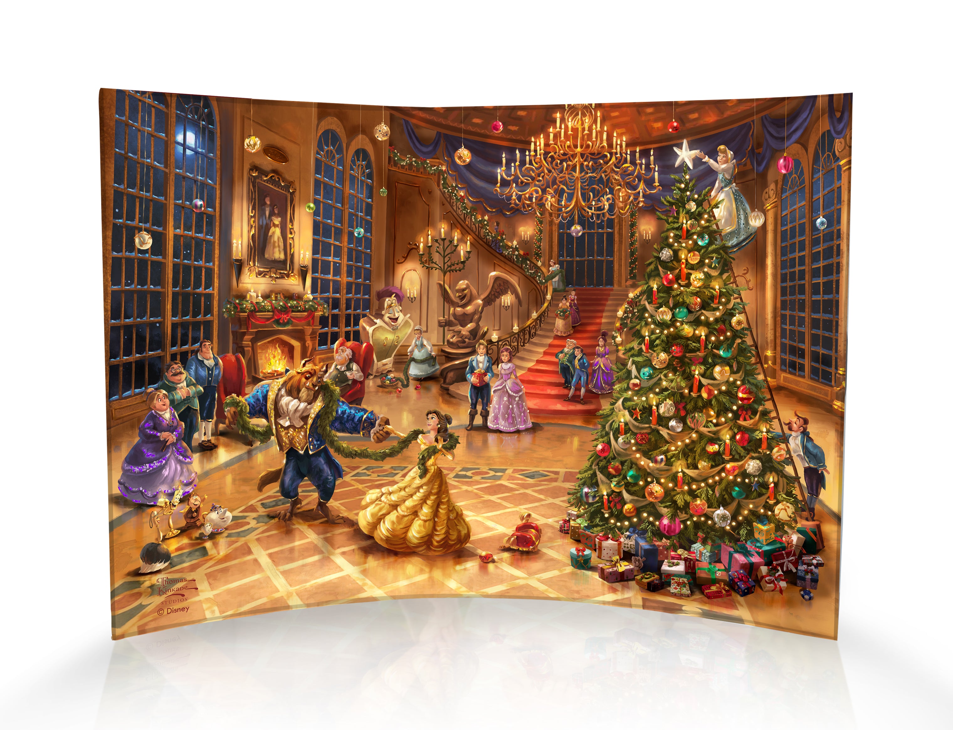 Disney (Beauty and the Beast Christmas Celebration) 10