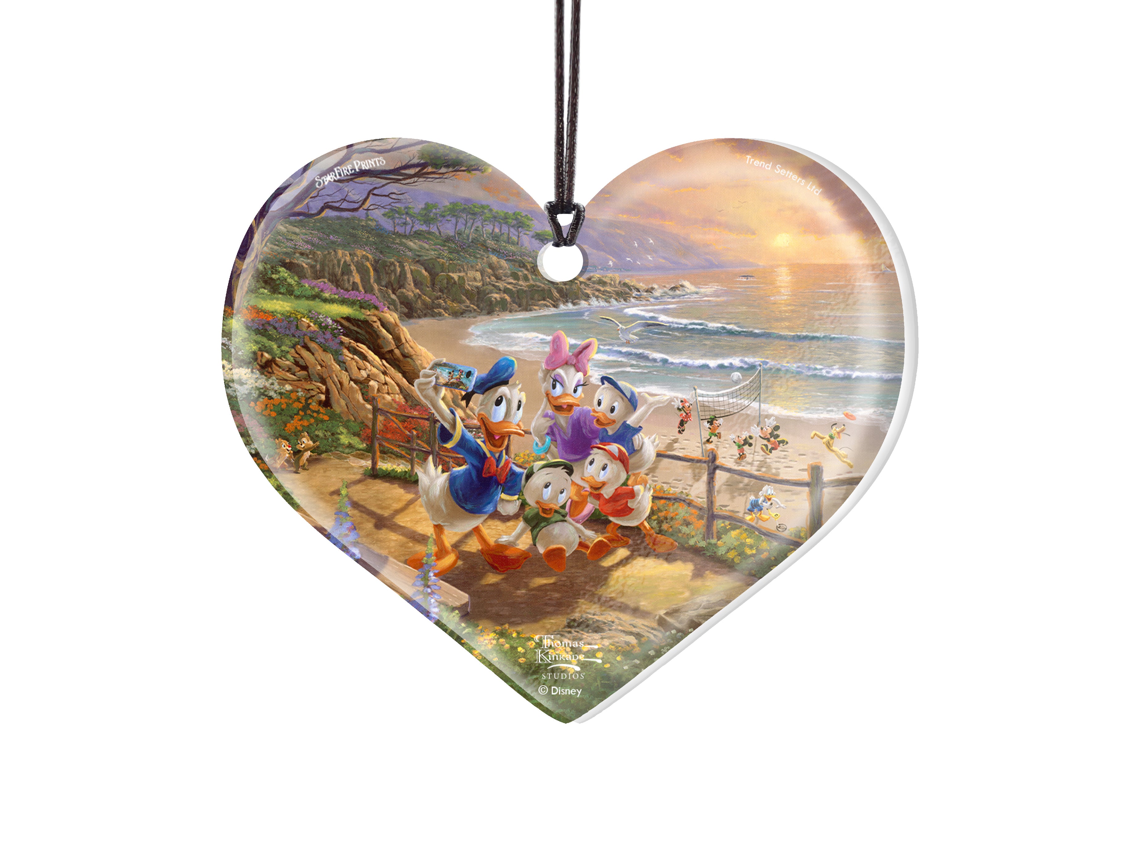Disney (Donald and Daisy - A Duck Day Afternoon) Hanging Acrylic Print ACPHEART615