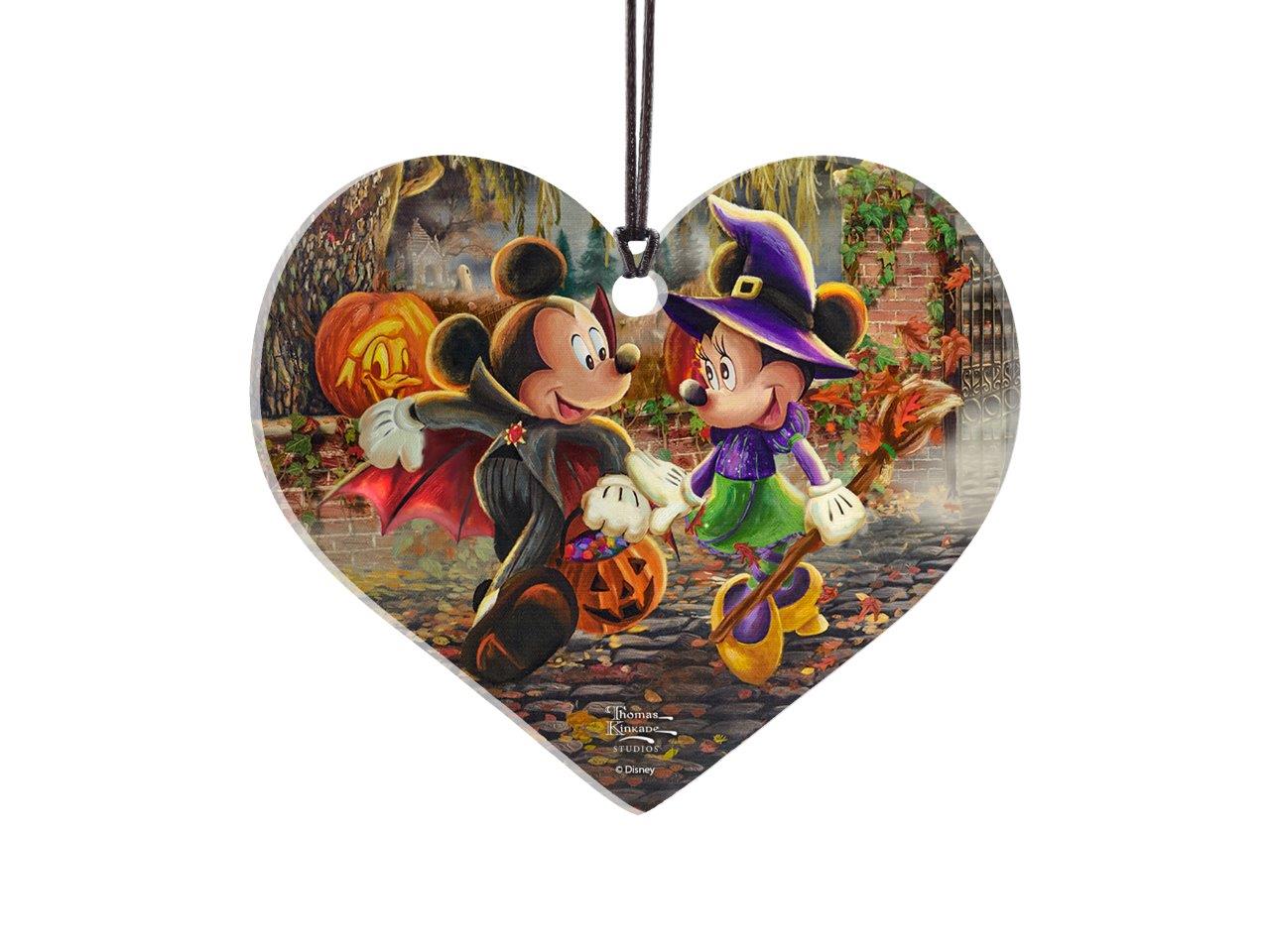 Disney (Mickey and Minnie Mouse - Halloween Fun) Hanging Acrylic Print ACPHEART760