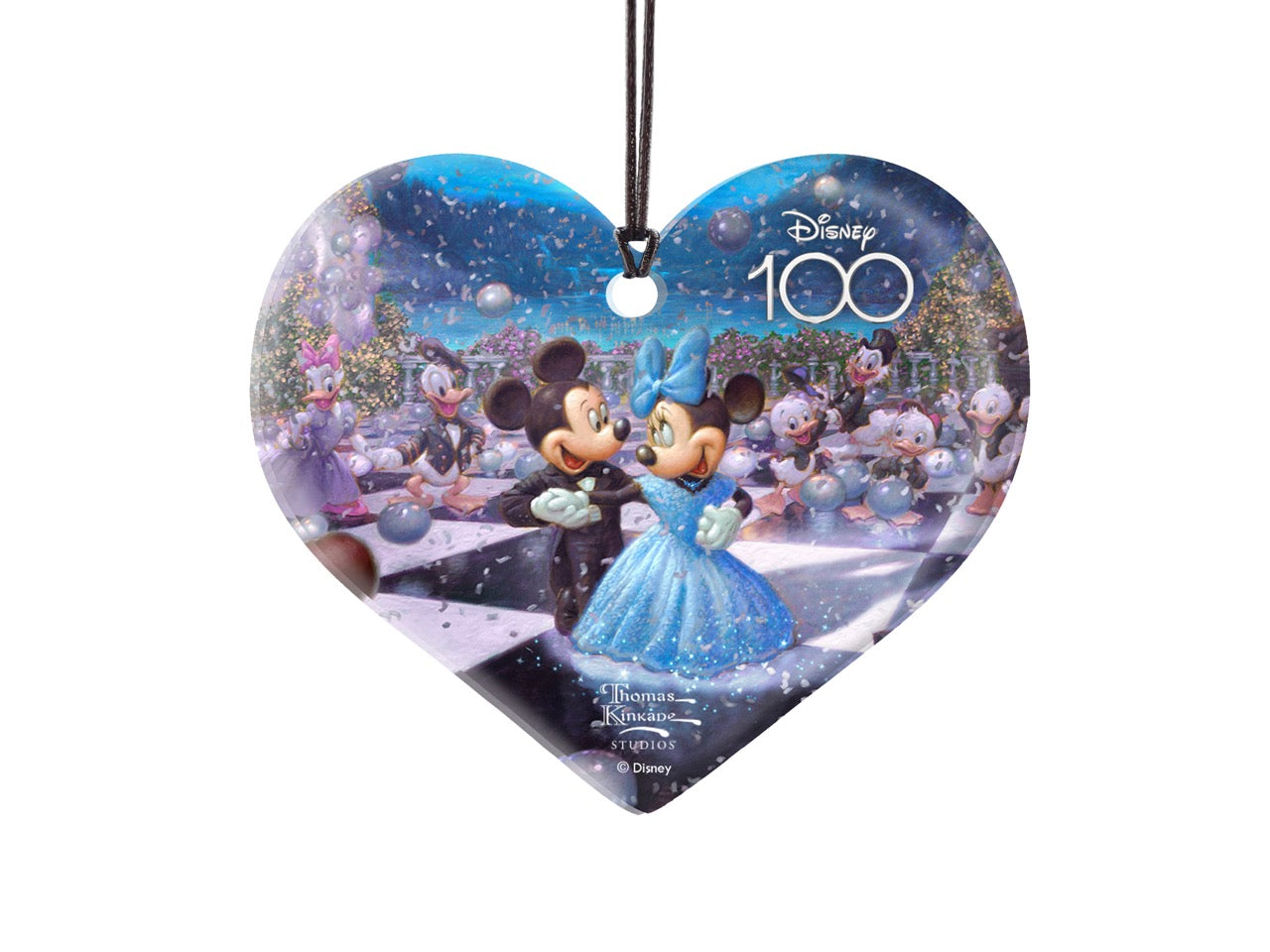 Disney (Disneys 100th Anniversary Celebration - Mickey and Minnie Mouse)  Hanging Acrylic Print ACPHEART776