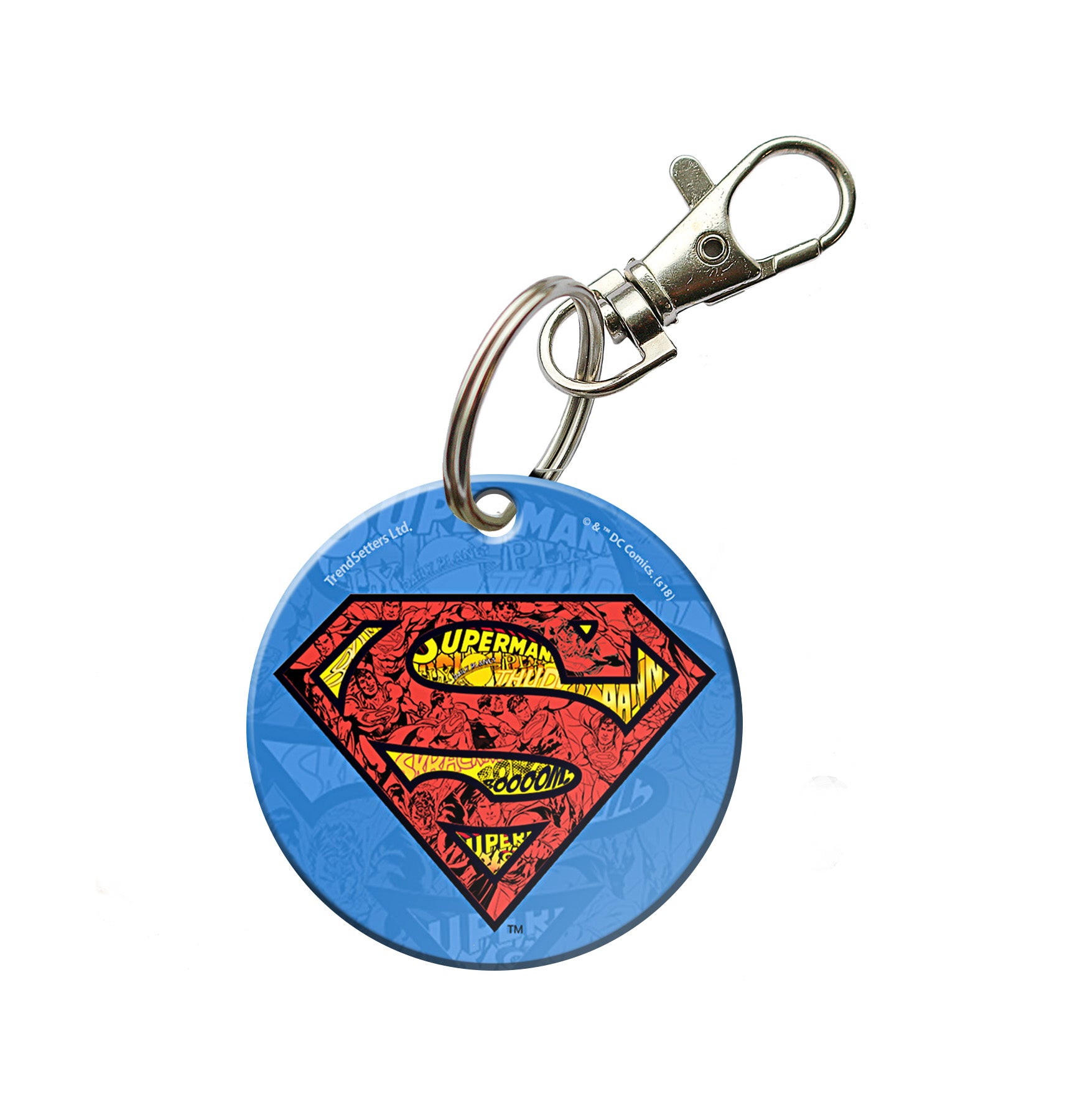 DC Comics (Superman - Graphic Shield) Acrylic Keychain ACPKRCIR400