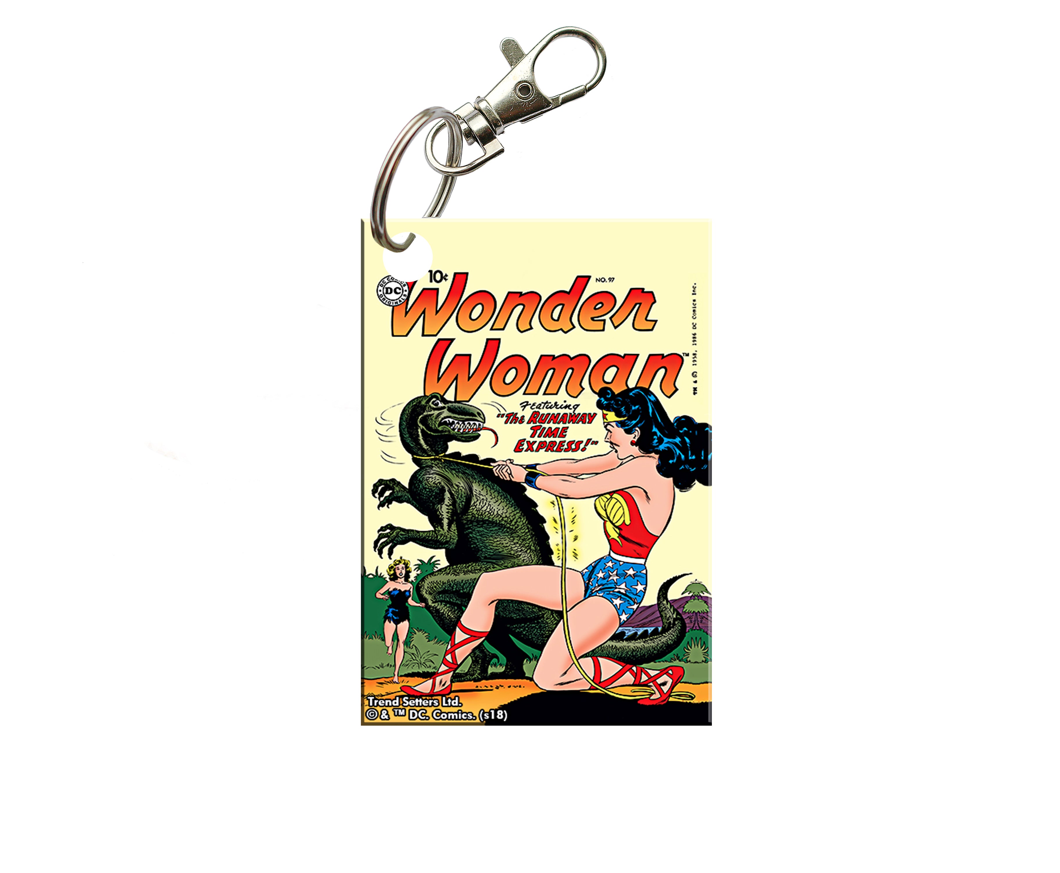 DC Comics (Wonder Woman Comics Issue No. 97) Acrylic Keychain ACPKRREC398