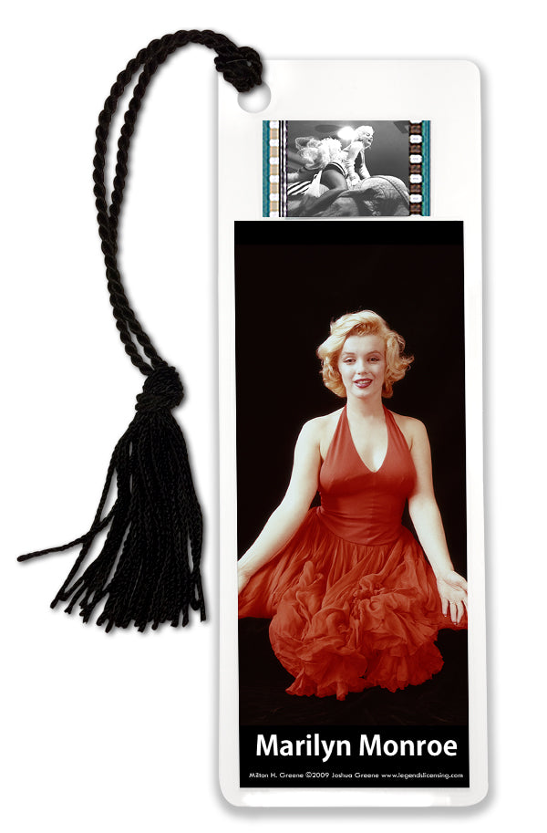 Marilyn Monroe (Red Dress) FilmCells™ Bookmark USBM518