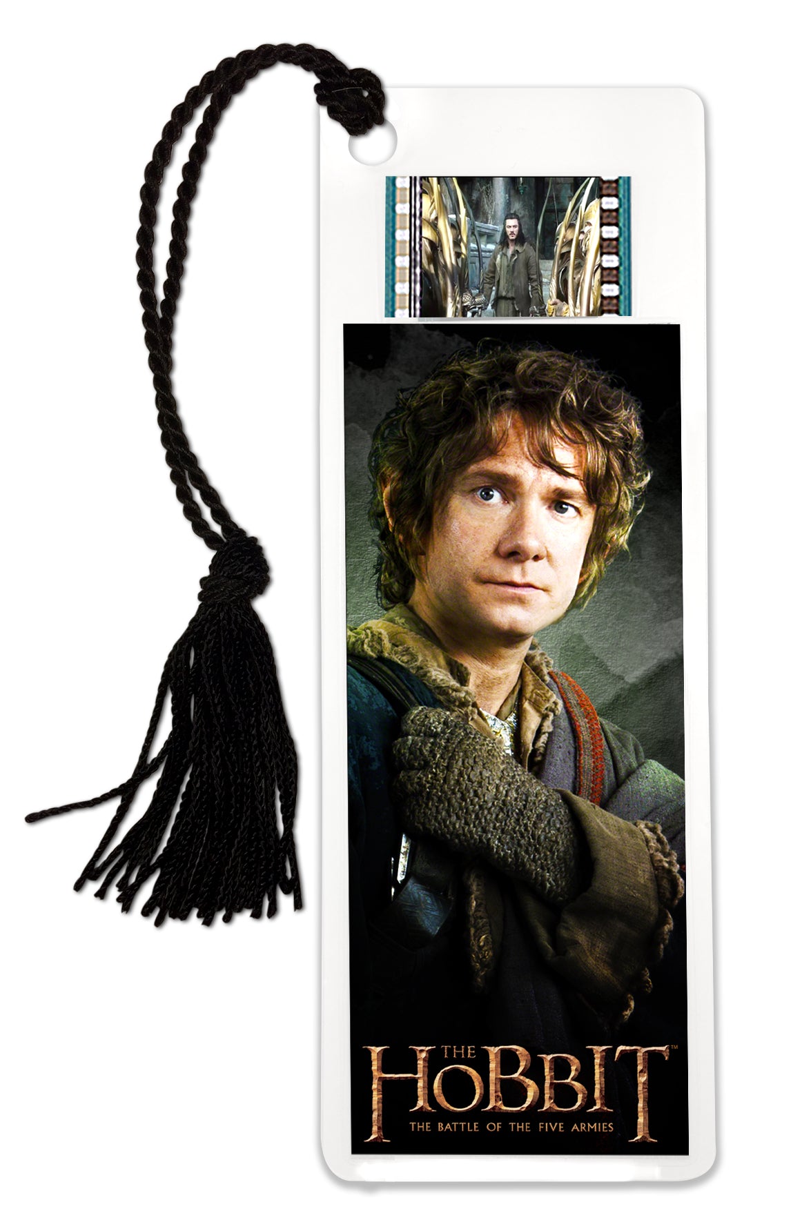 THE HOBBIT: THE BATTLE OF THE FIVE ARMIES (Bilbo) FilmCells™ Bookmark USBM689