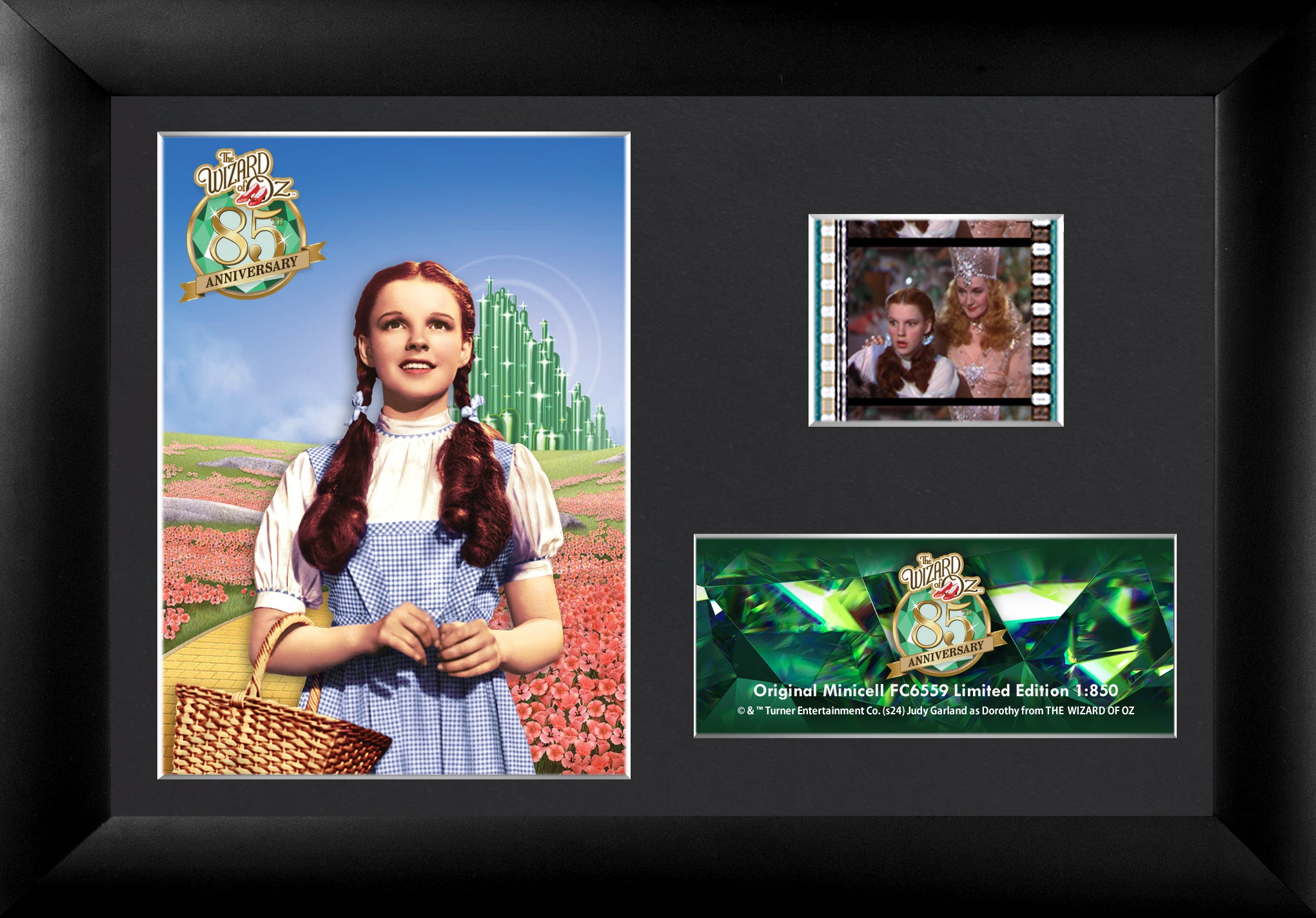 The Wizard of Oz (85th Anniversary - Dorothy) Minicell FilmCells Framed Desktop Presentation USFC6559
