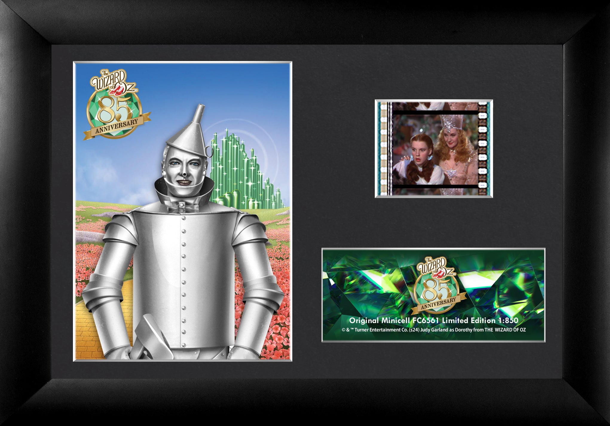 The Wizard of Oz (85th Anniversary - Tinman) Minicell FilmCells Framed Desktop Presentation USFC6561