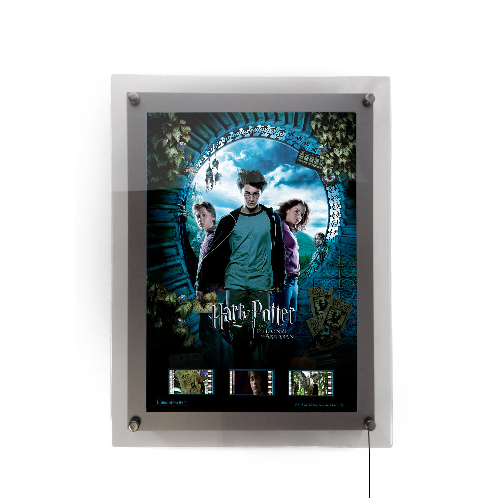Harry Potter and the Prisoner of Azkaban (Official Movie Artwork) Limited Edition LightCell FilmCells Presentation with LED Frame LC0710019
