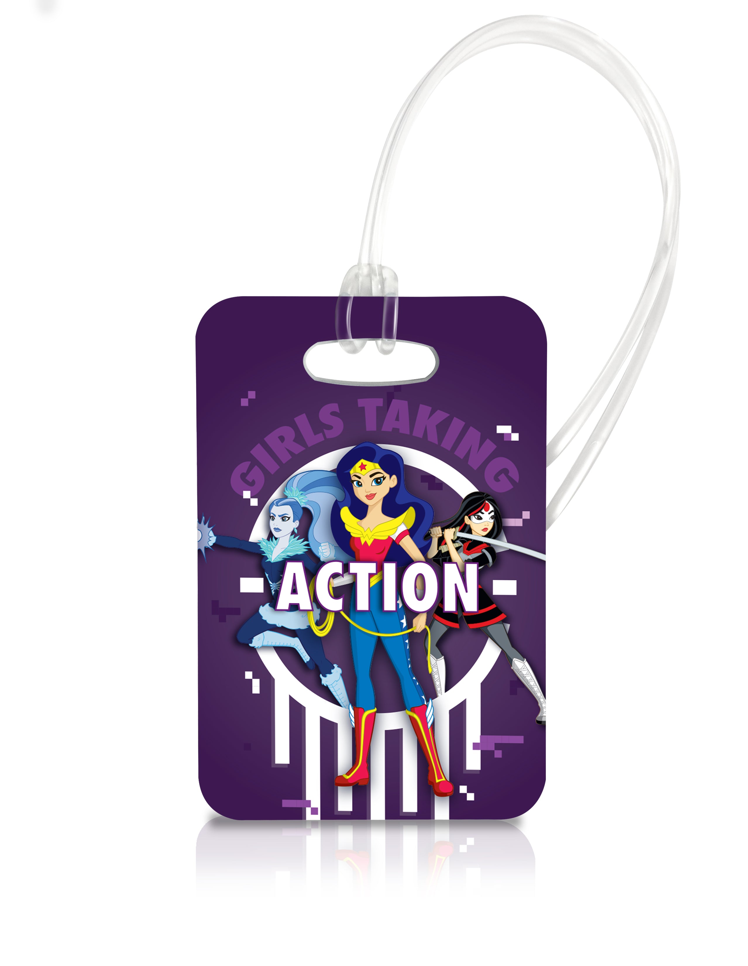 DC Super Hero Girls (Girls Taking Action) Luggage Tag LTREC050