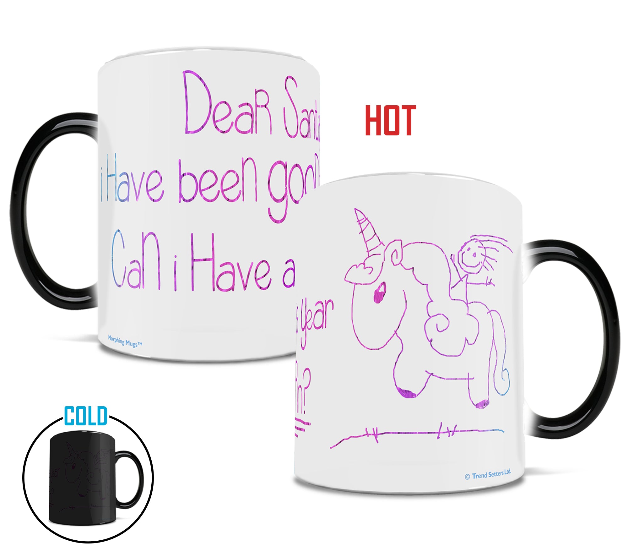 Christmas Collection (Girls List) Morphing Mugs® Heat-Sensitive Mug MMUG022