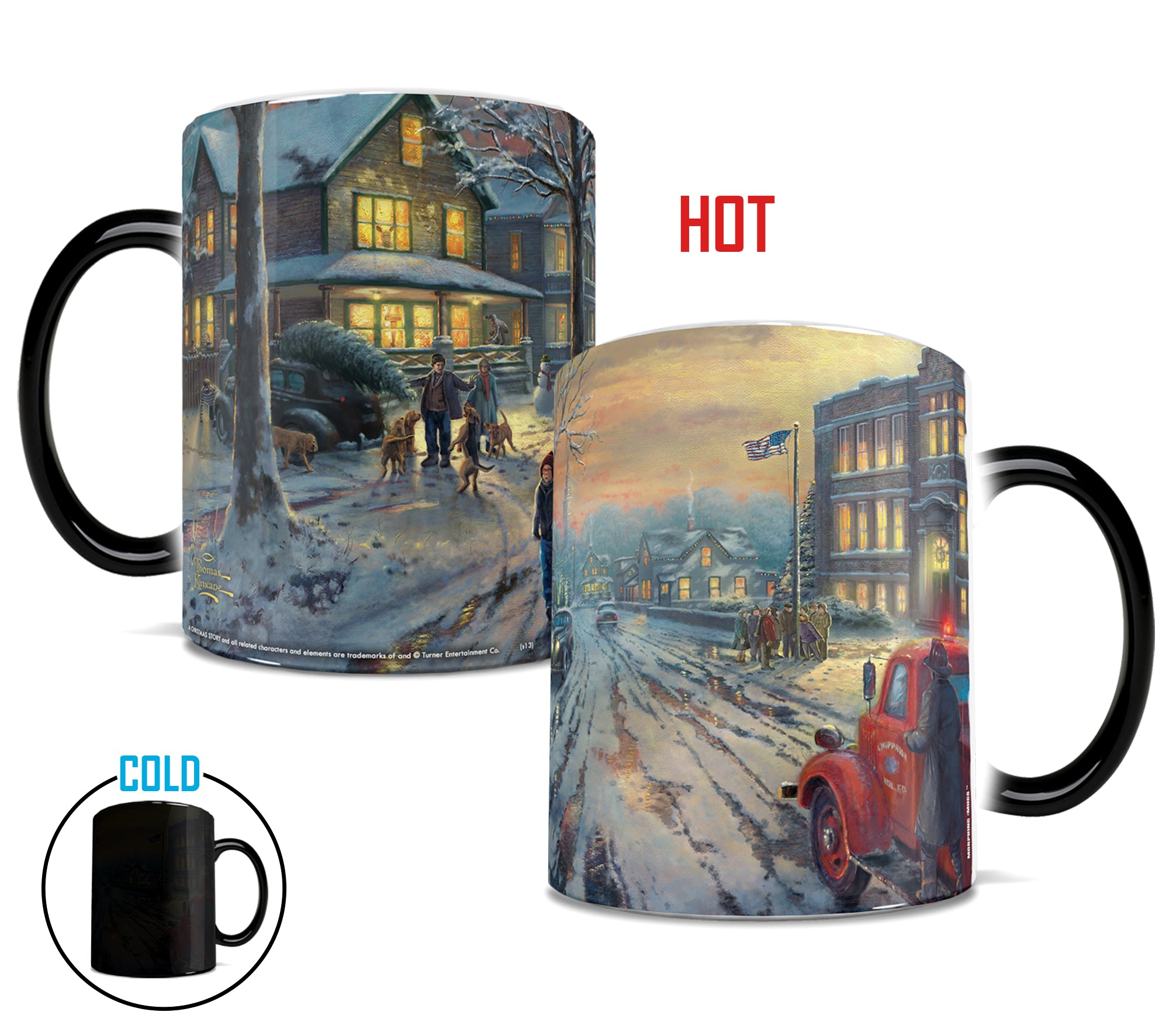 A Christmas Story (Thomas Kinkade) Morphing Mugs® Heat-Sensitive Mug MMUG031