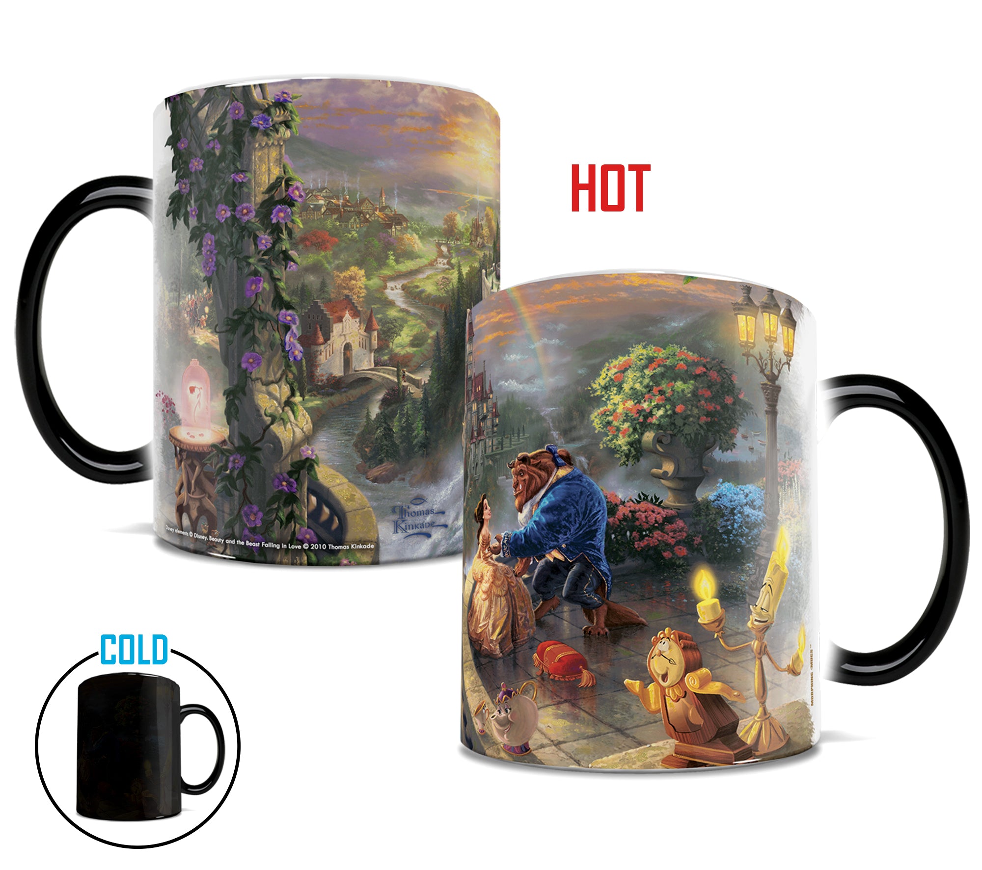 Disney (Beauty and the Beast Falling in Love) Morphing Mugs®  Heat-Sensitive Mug MMUG038