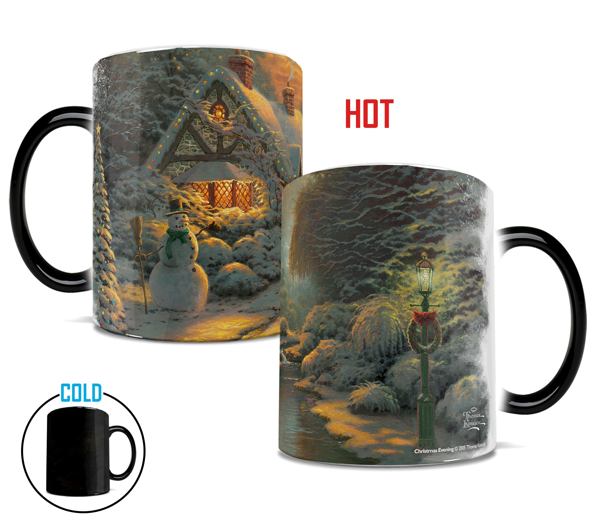 Thomas Kinkade (Christmas Evening) Morphing Mugs® Heat-Sensitive Mug MMUG041