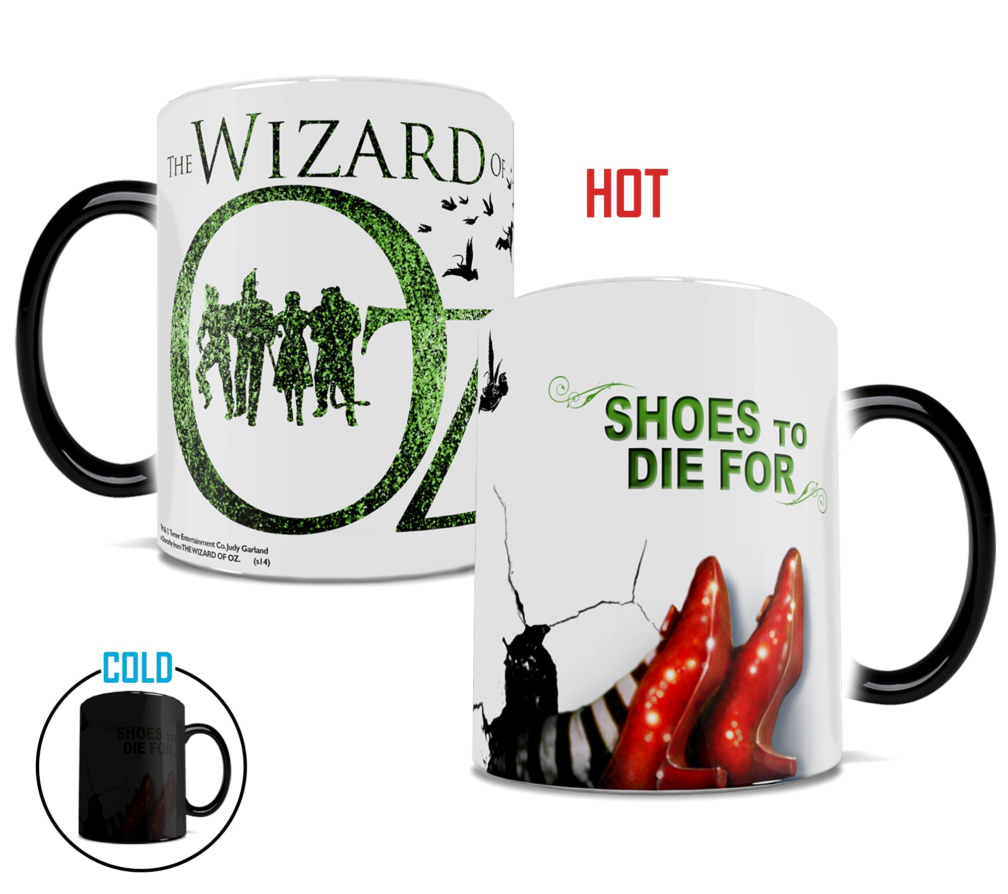 The Wizard of Oz (Shoes to Die For) Morphing Mugs® Heat-Sensitive Mug MMUG060