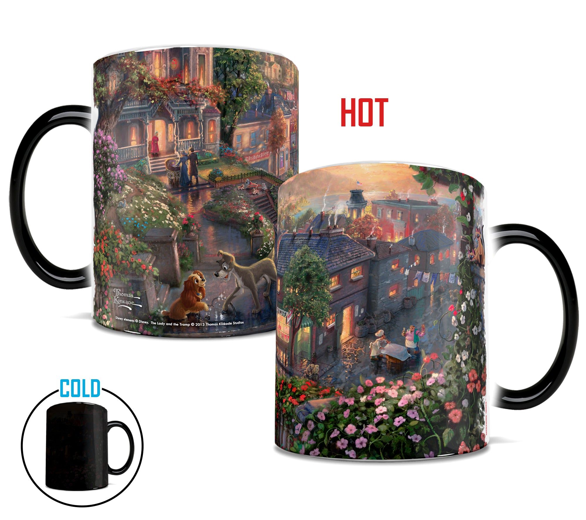 Disney (Lady and The Tramp) Morphing Mugs® Heat-Sensitive Mug MMUG068
