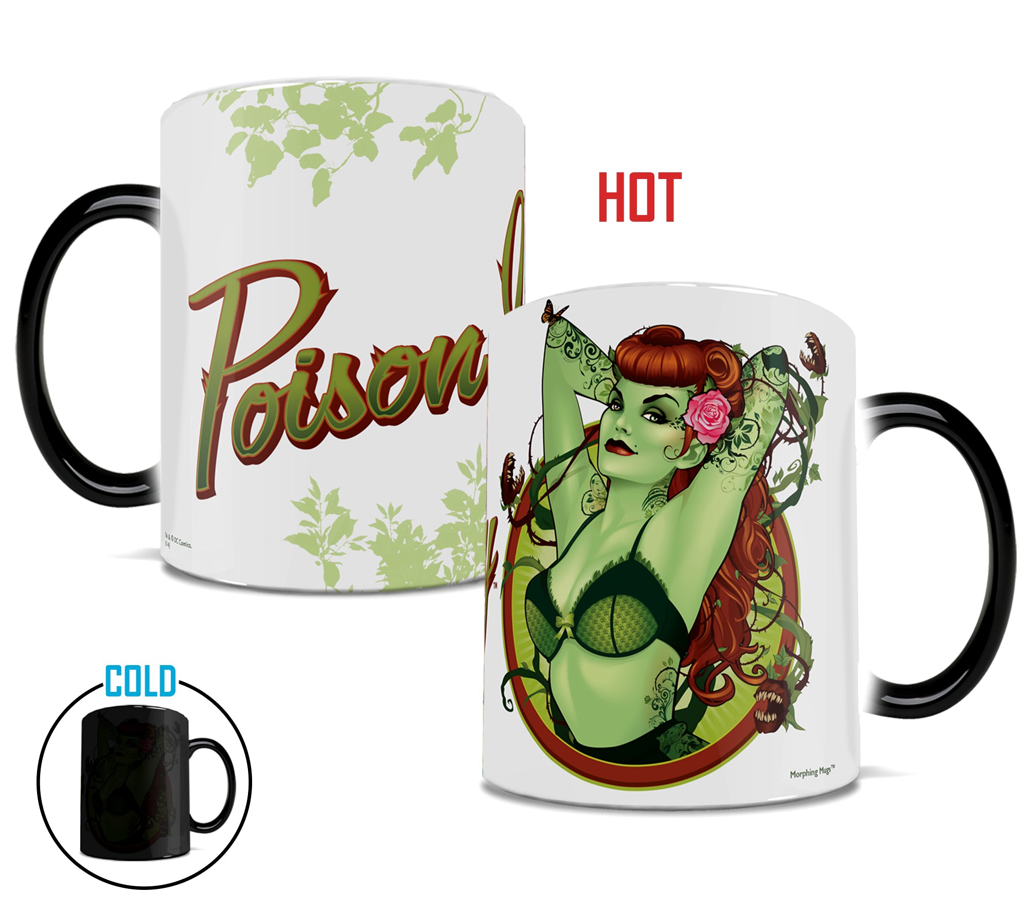 DC Comics (Justice League - Poison Ivy Bombshell) Morphing Mugs® Heat-Sensitive Mug MMUG077