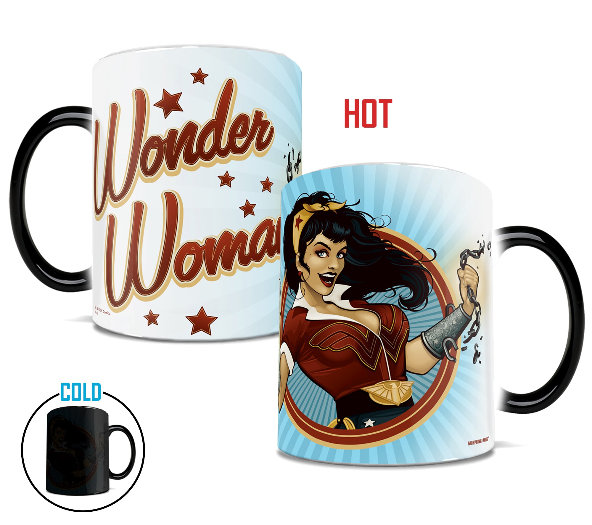 DC Comics (Justice League - Wonder Woman Bombshell) Morphing Mugs® Heat-Sensitive Mug MMUG092