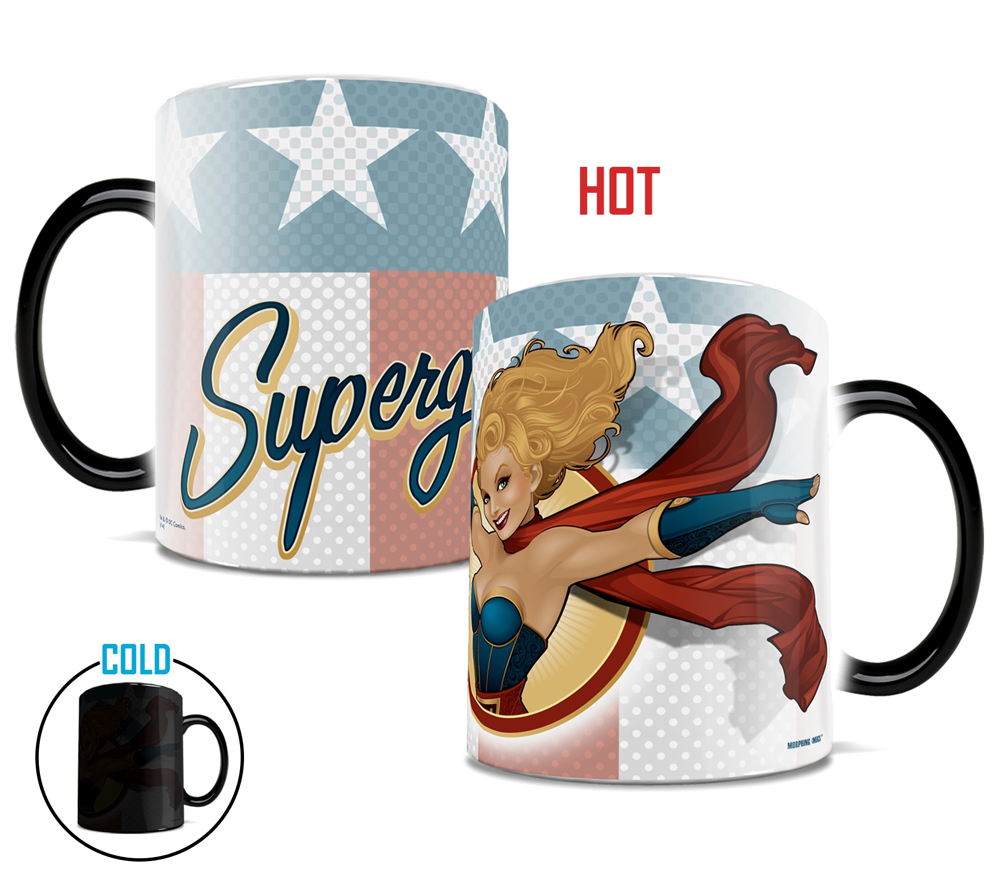 DC Comics (Justice League - Supergirl Bombshell) Morphing Mugs® Heat-Sensitive Mug MMUG096