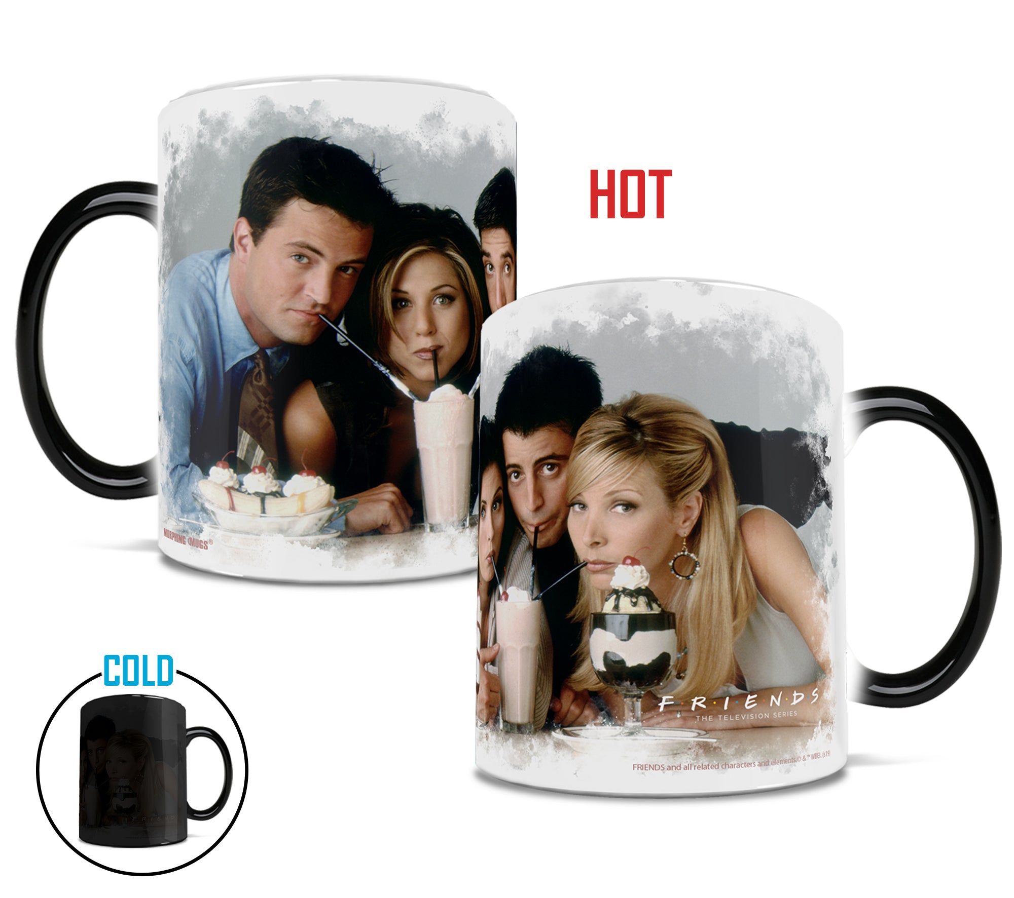 Friends: The Television Show (The One with the Milkshakes) Morphing Mugs®  Heat-Sensitive Mug MMUG1011
