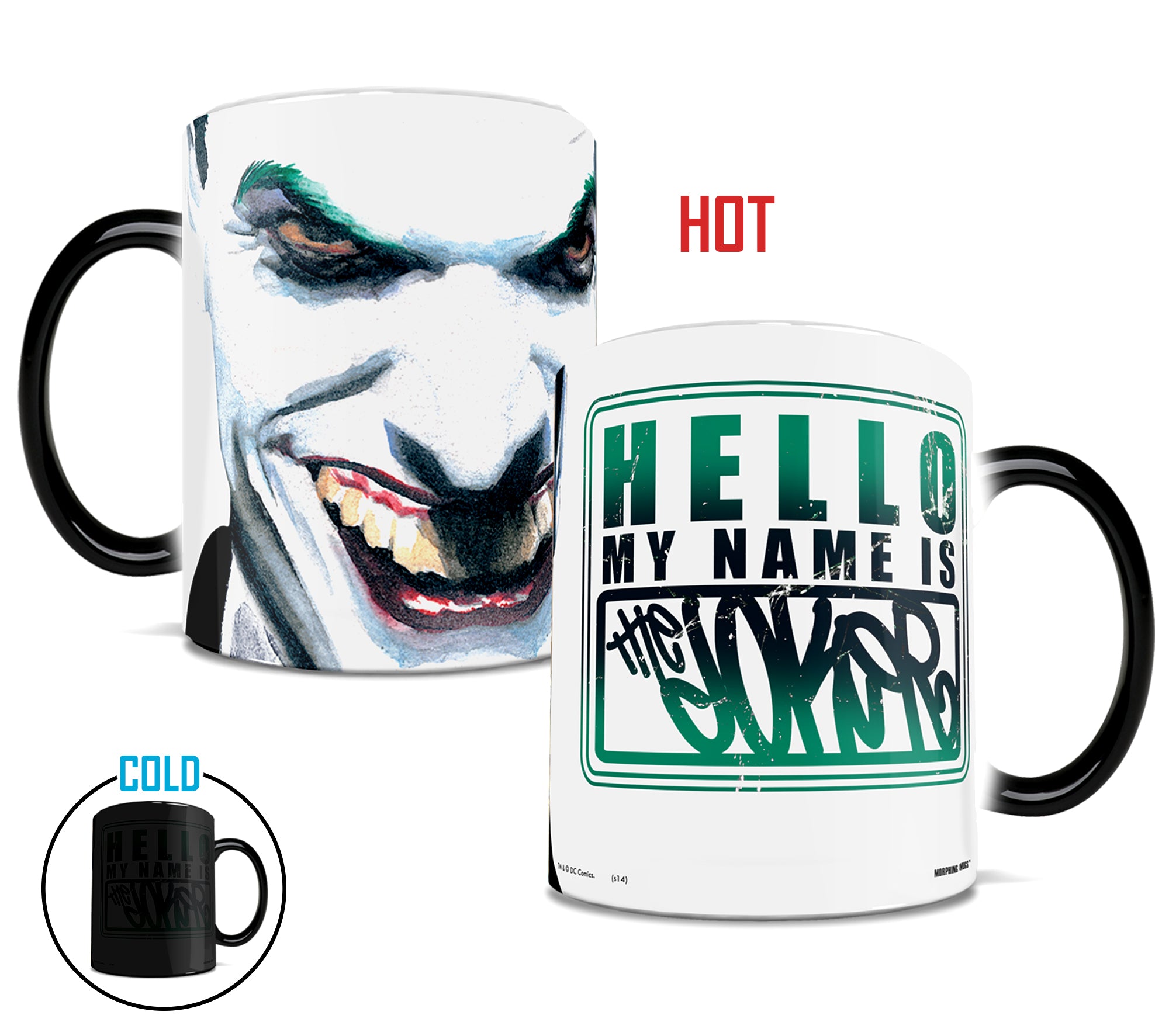DC Comics (Justice League - I Am Joker) Morphing Mugs® Heat-Sensitive Mug MMUG102