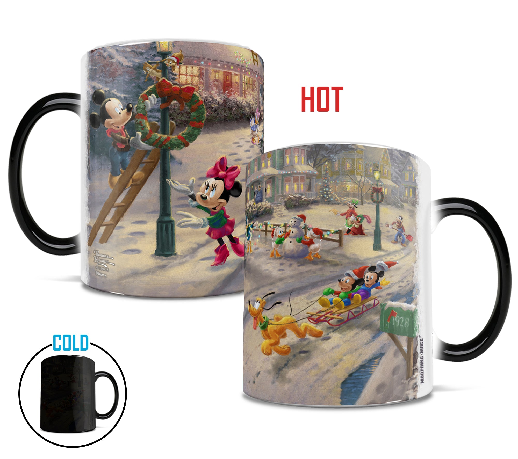 Disney (Mickey Mouses Victorian Christmas) Morphing Mugs®  Heat-Sensitive Mug MMUG1037