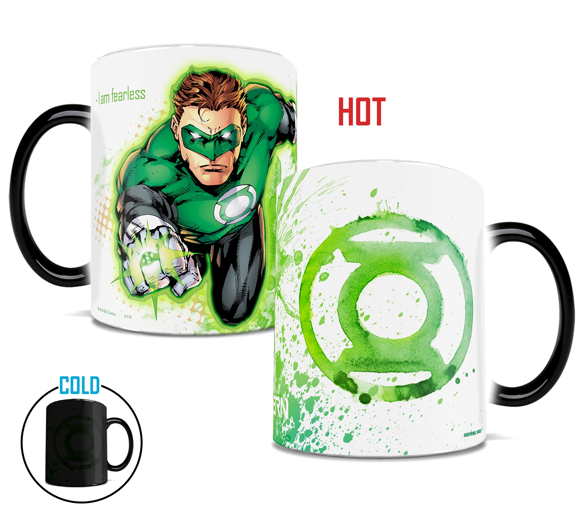DC Comics (Justice League - Green Lantern) Morphing Mugs® Heat-Sensitive Mug MMUG110