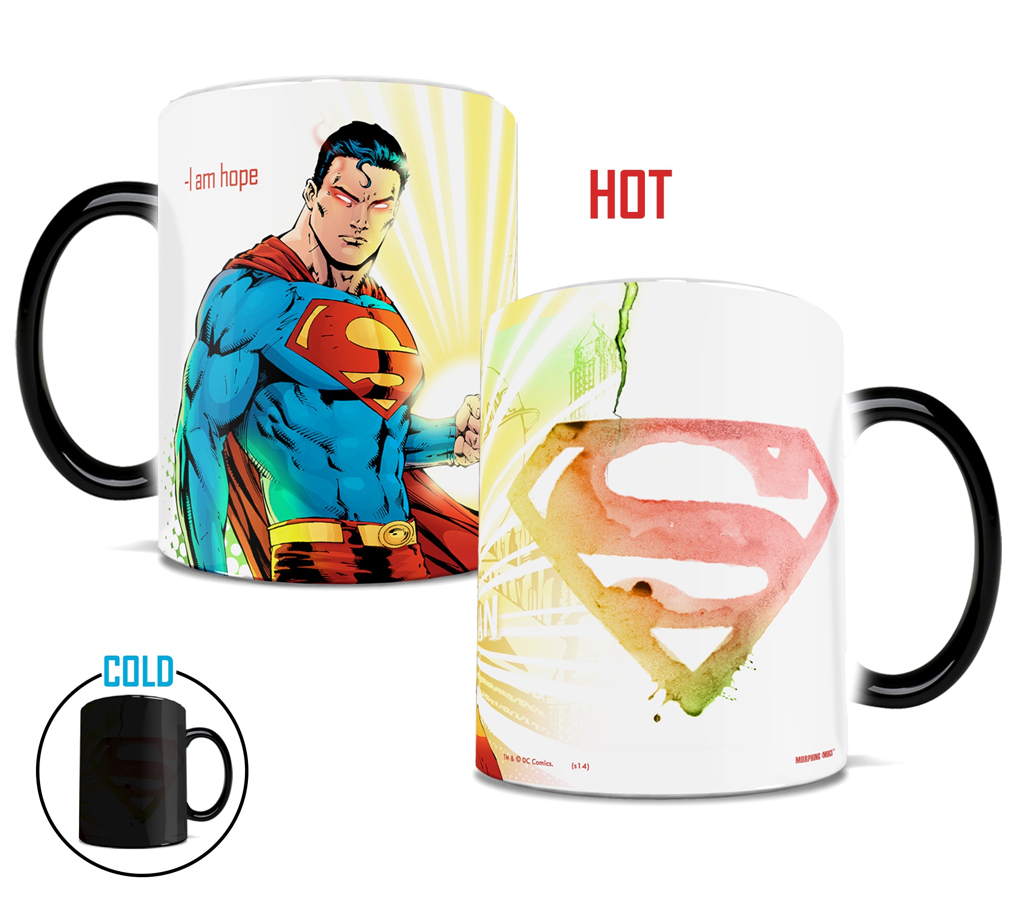 DC Comics (Justice League - Superman) Morphing Mugs® Heat-Sensitive Mug MMUG112