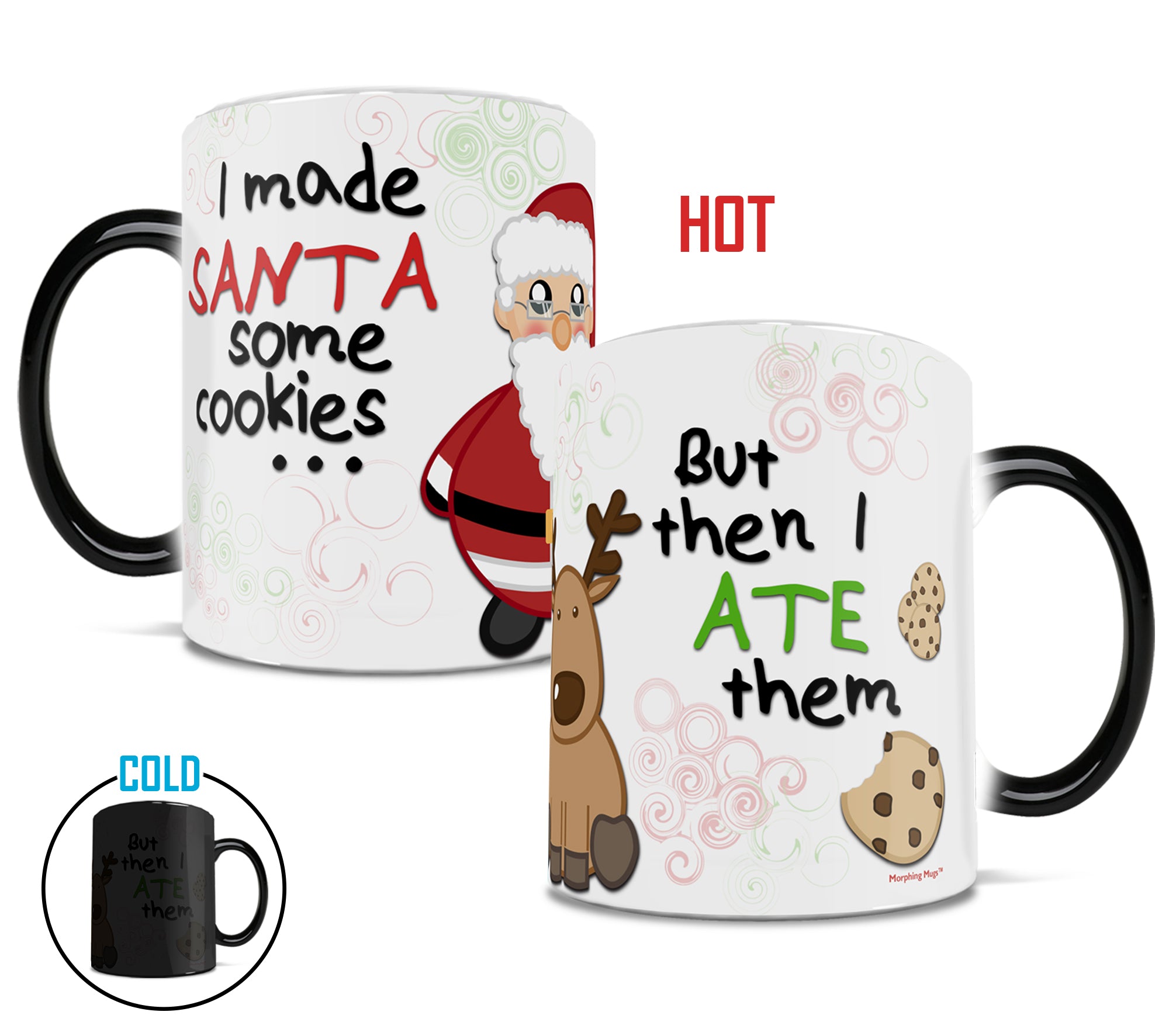 Christmas Collection (Cookie Culprit) Morphing Mugs®  Heat-Sensitive Mug MMUG122
