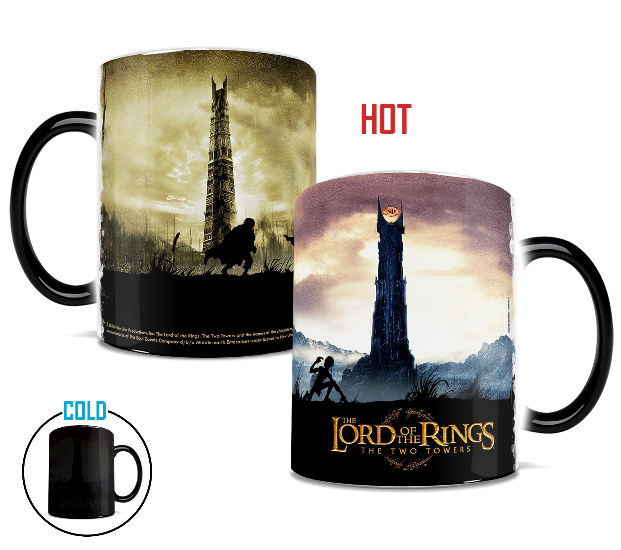 The Lord of the Rings (The Two Towers) Morphing Mugs® Heat-Sensitive Mug MMUG140