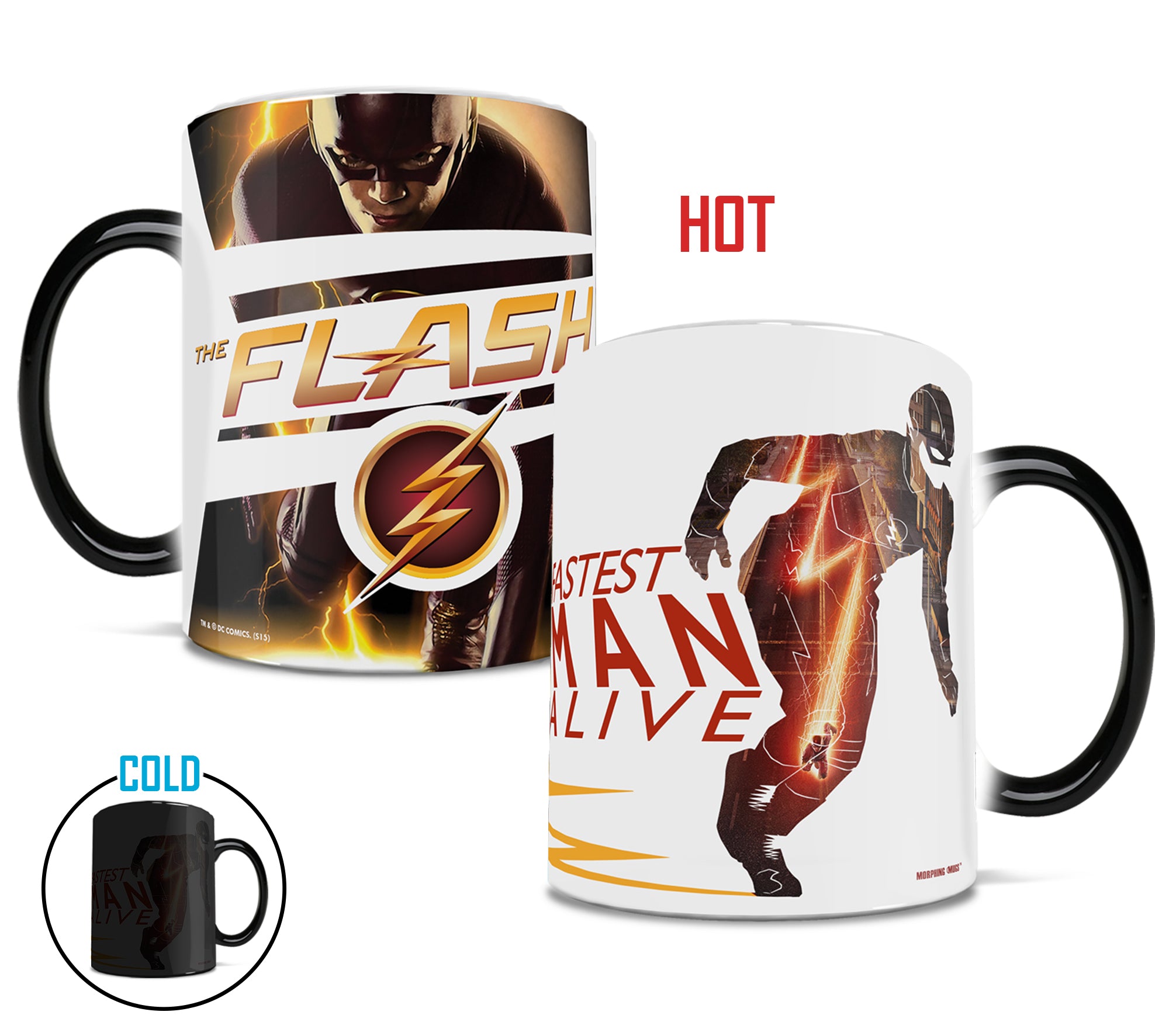 Flash: The TV Show (Fastest Man Alive) Morphing Mugs® Heat-Sensitive Mug MMUG167