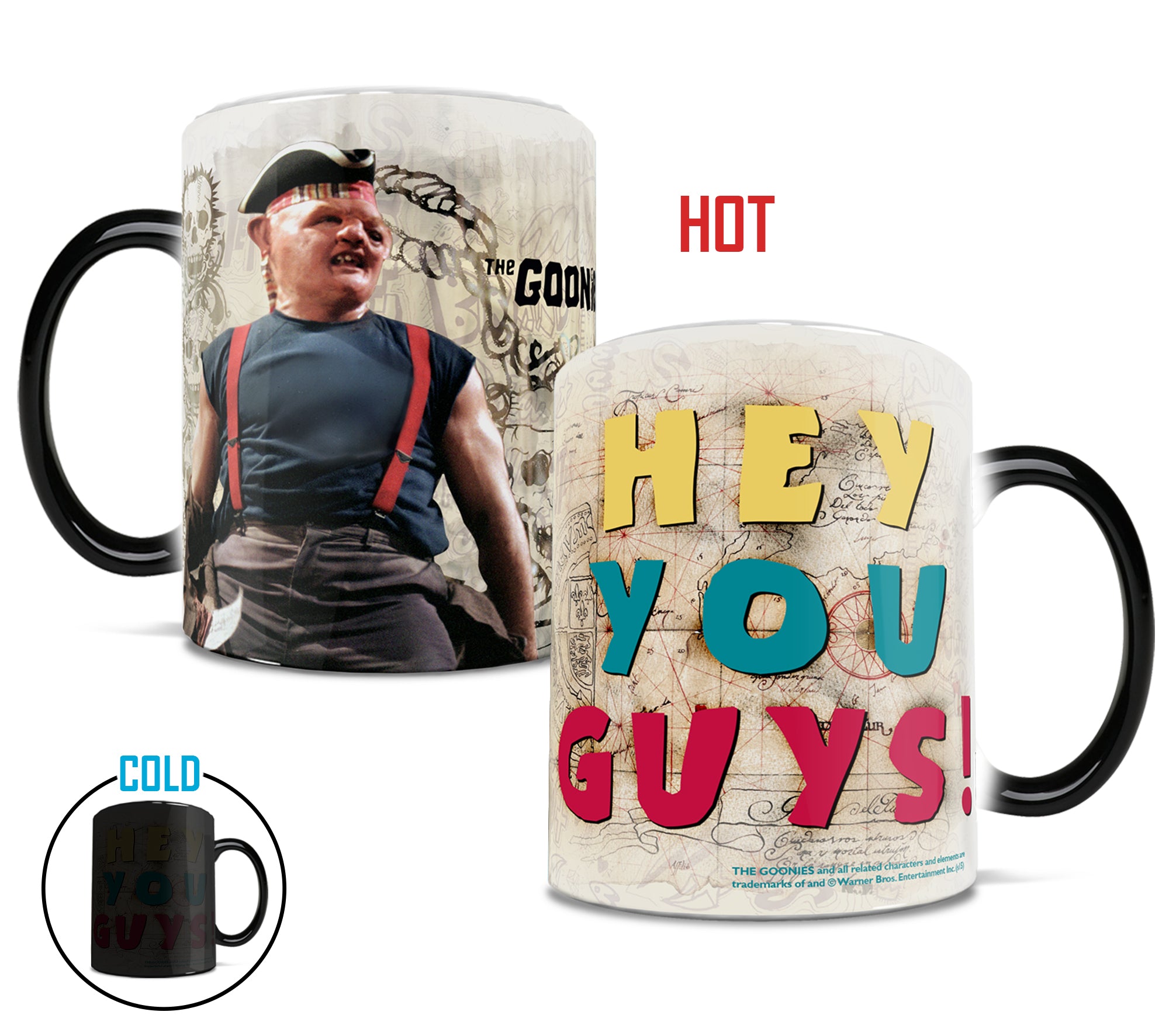 The Goonies (Hey You Guys) Morphing Mugs® Heat-Sensitive Mug MMUG200
