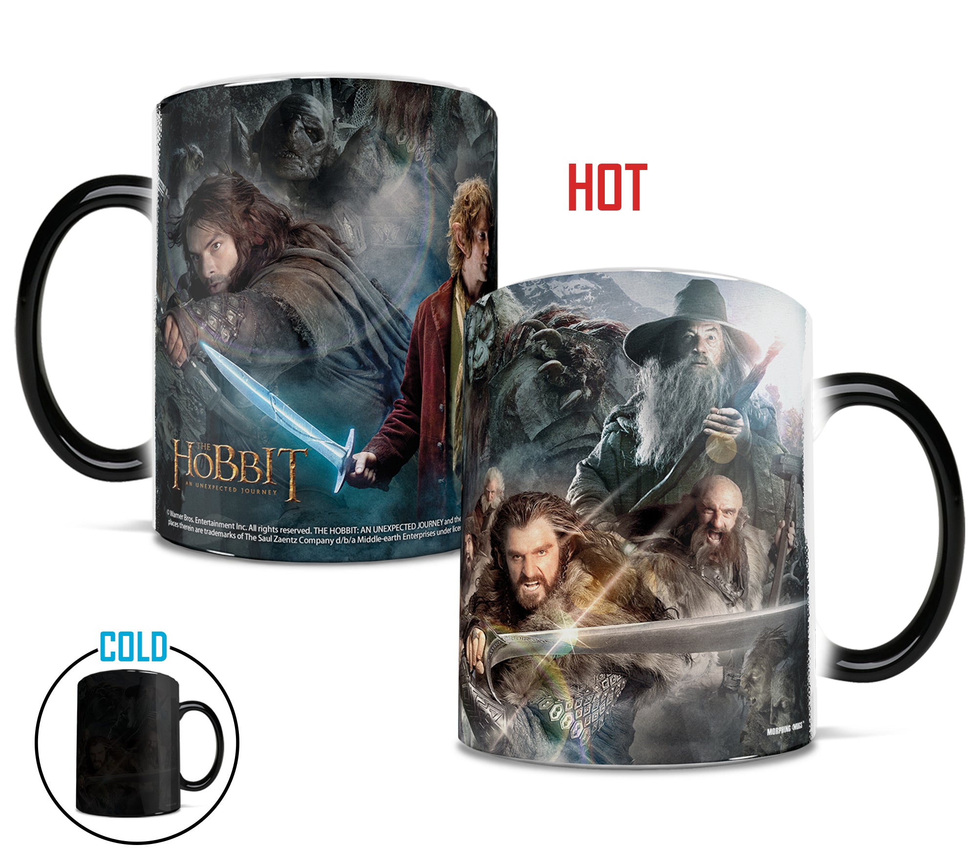 The Hobbit: An Unexpected Journey (Fight) Morphing Mugs® Heat-Sensitive Mug MMUG175