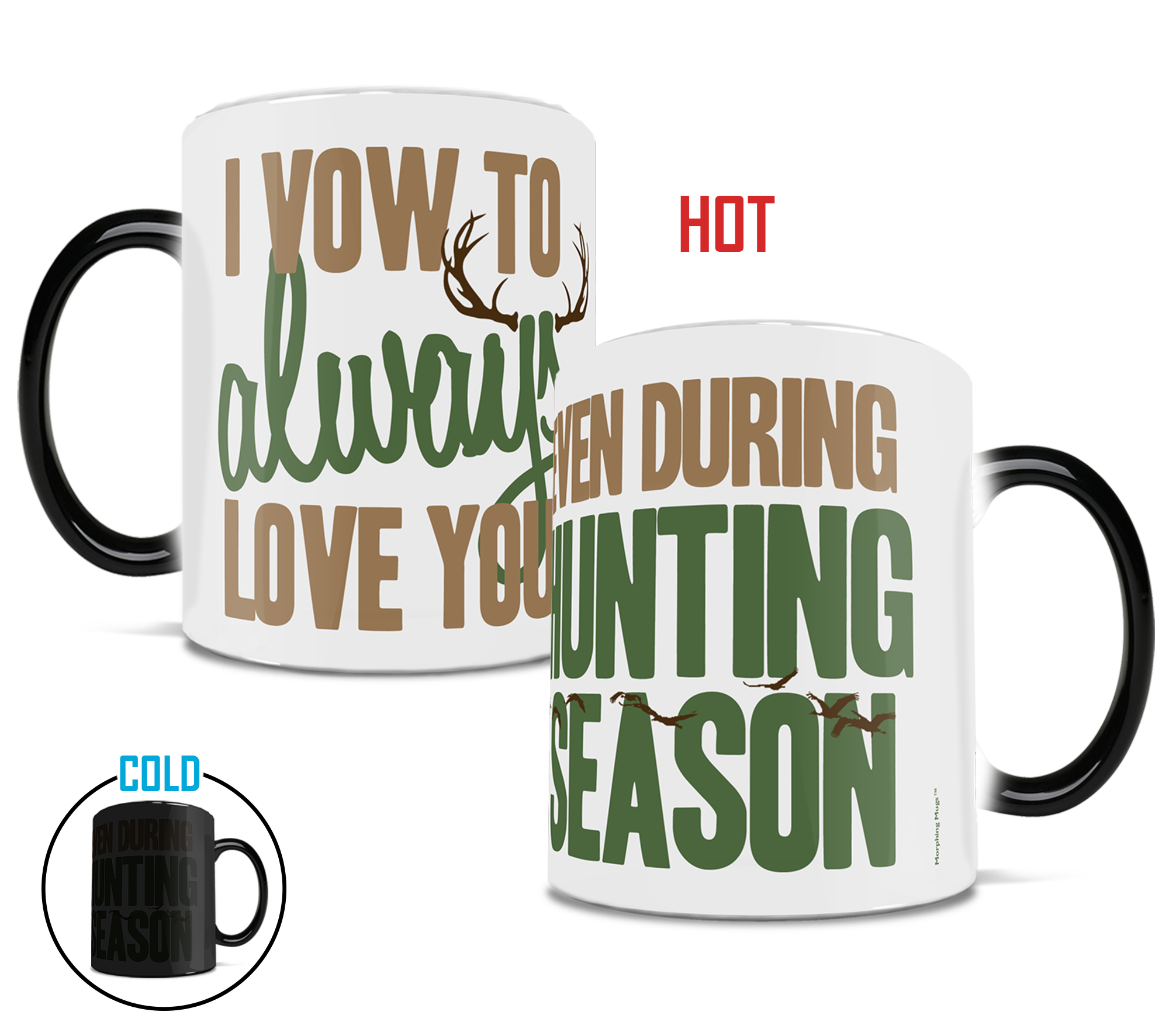 Sports Collection (I Vow - Green) Morphing Mugs® Heat-Sensitive Mug MMUG235