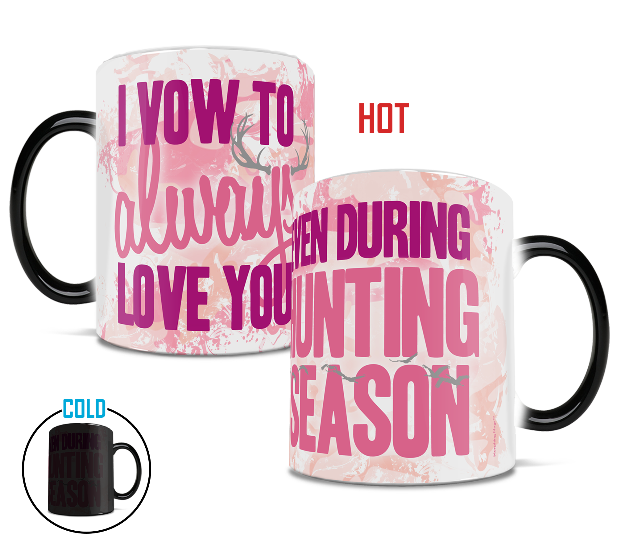 Sports Collection (I Vow - Pink) Morphing Mugs® Heat-Sensitive Mug MMUG236