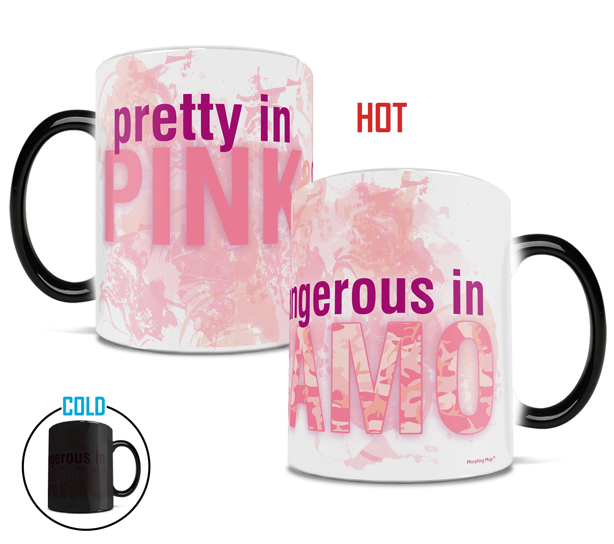 Sports Collection (Pretty In Pink) Morphing Mugs® Heat-Sensitive Mug MMUG237