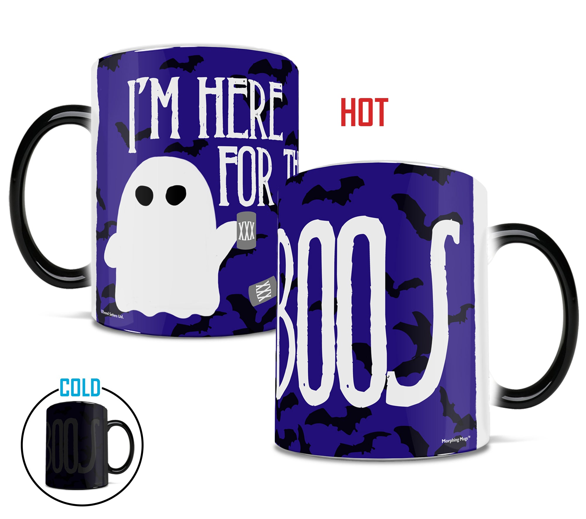 Halloween Collection (Here For The Boos) Morphing Mugs® Heat-Sensitive Mug MMUG249
