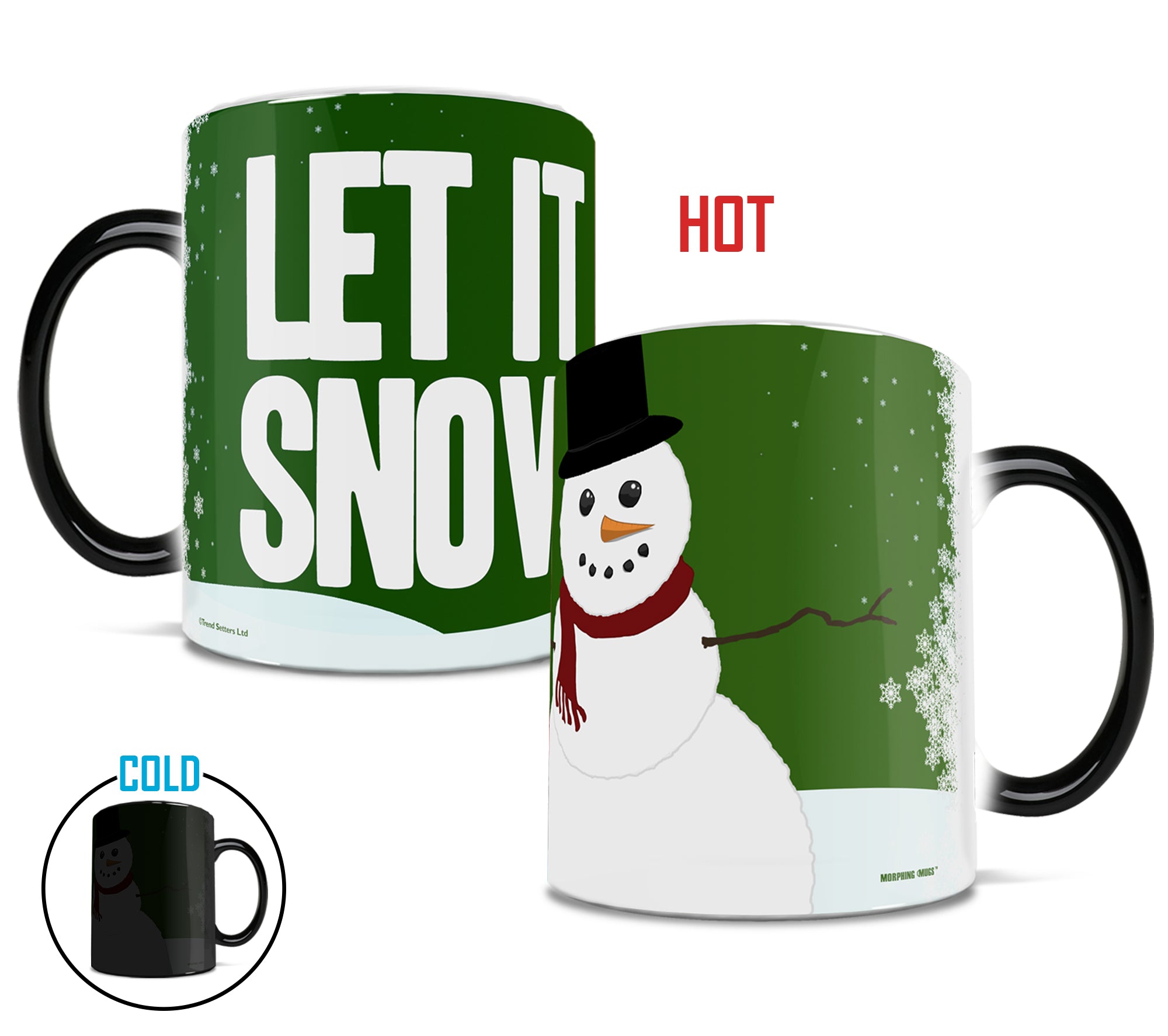 Christmas Collection (Let It Snow) Morphing Mugs® Heat-Sensitive Mug MMUG274
