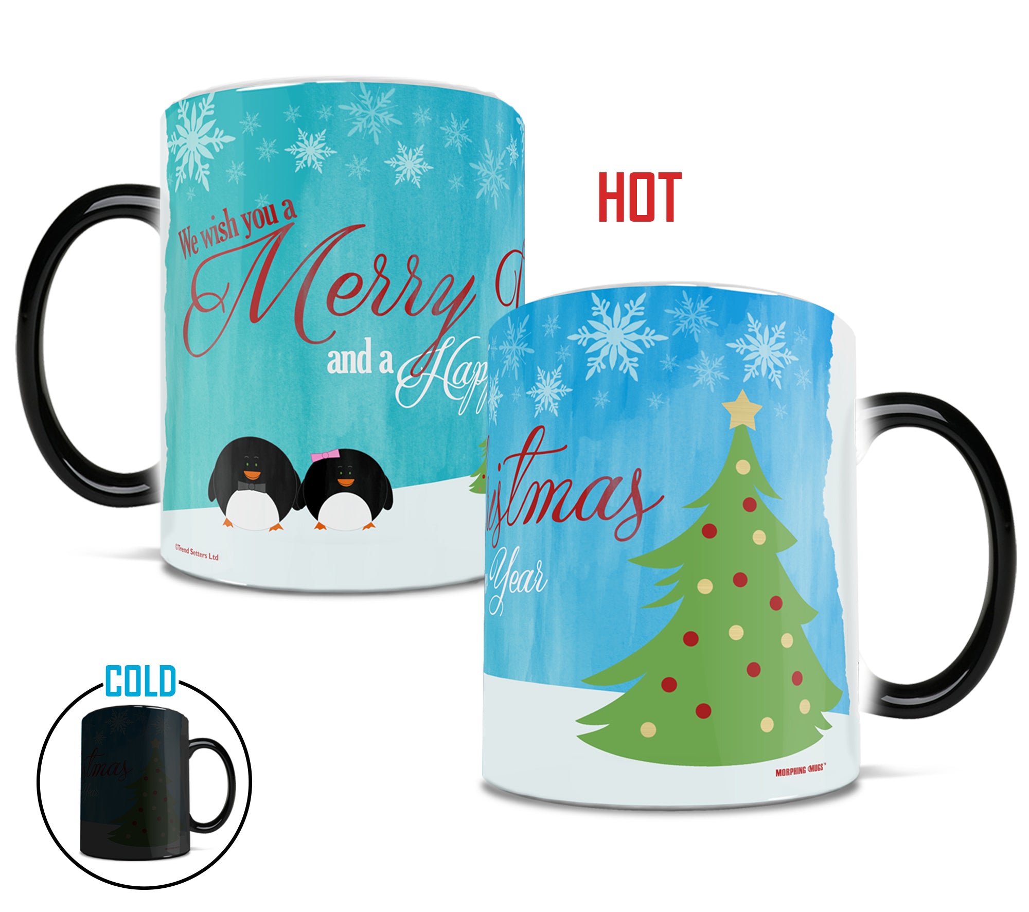 Christmas Collection (Merry New Year) Morphing Mugs® Heat-Sensitive Mug MMUG276