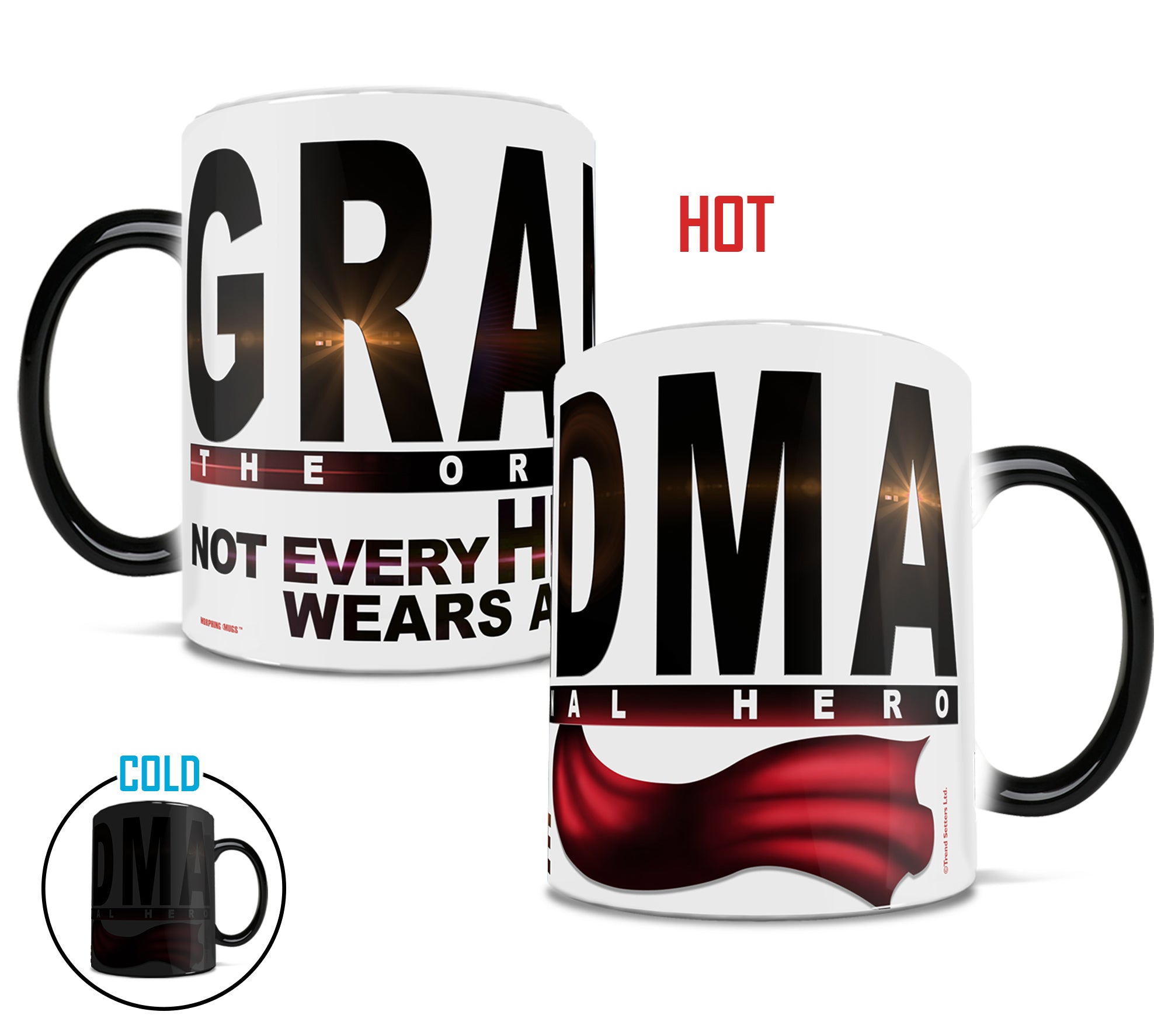 Family Collection (Grandma is My Hero) Morphing Mugs® Heat-Sensitive Mug MMUG284