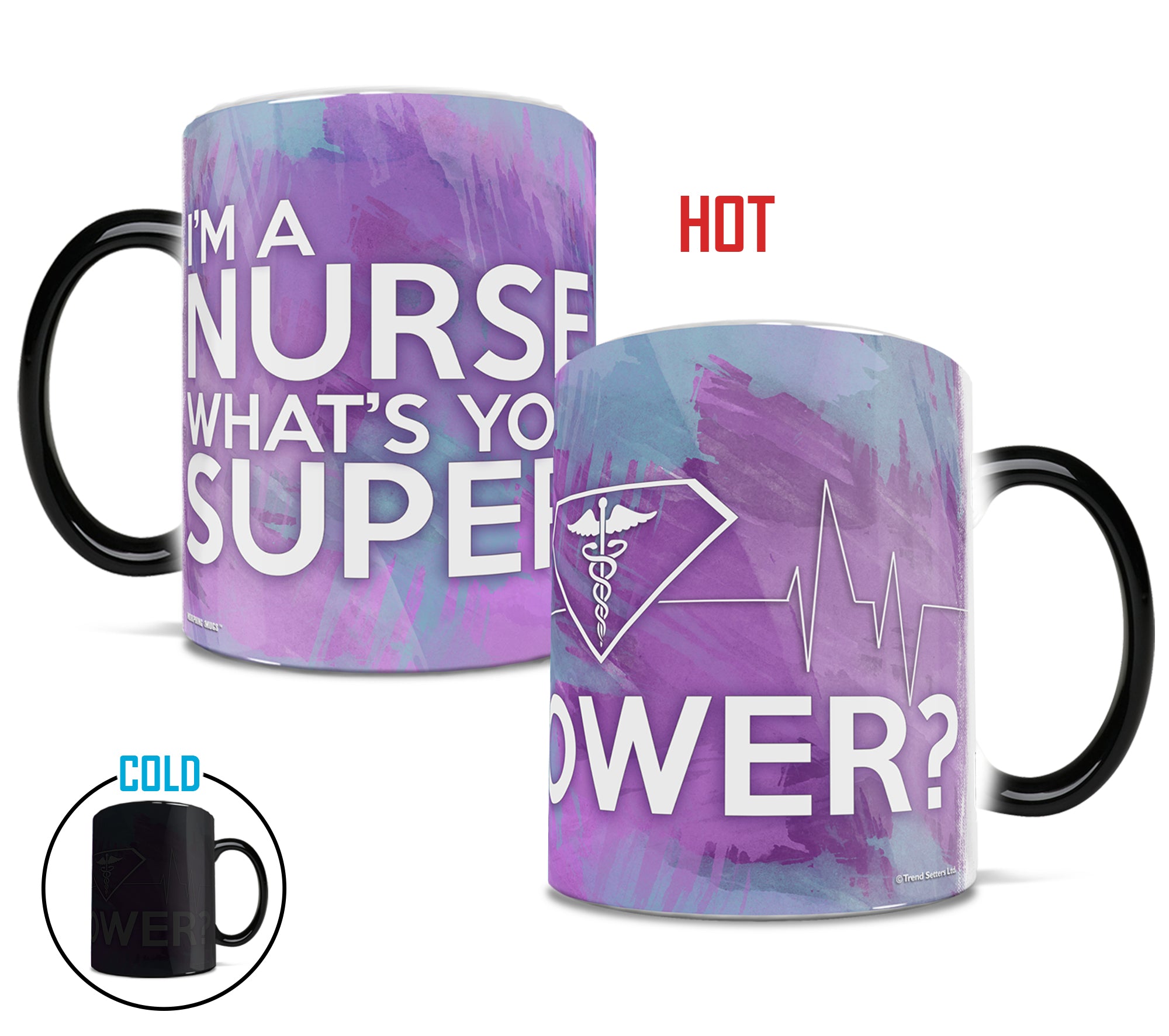 Career Collection (Nurse Superpower) Morphing Mugs® Heat-Sensitive Mug MMUG304