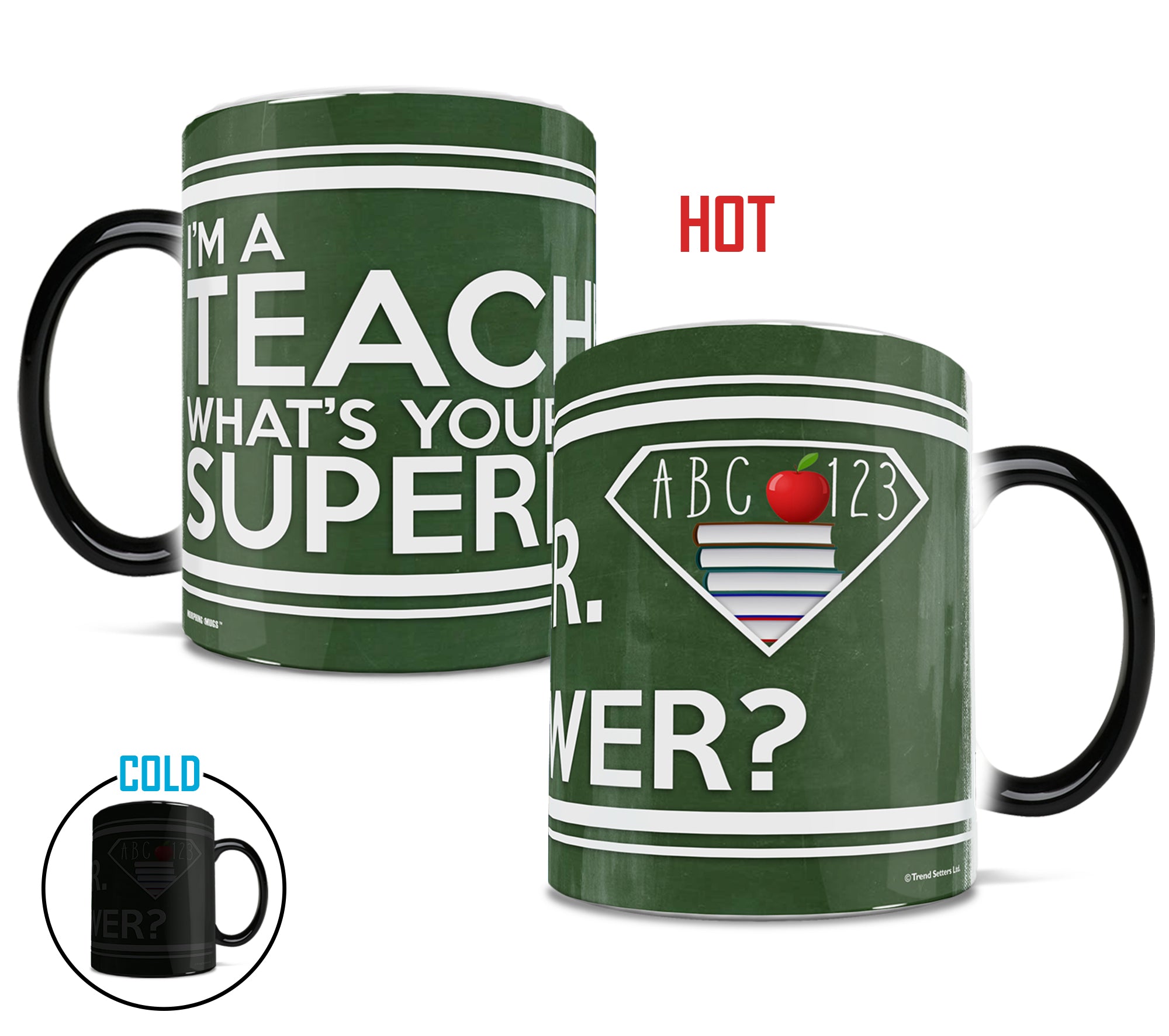 Career Collection (Teacher Superpower) Morphing Mugs® Heat-Sensitive Mug MMUG307