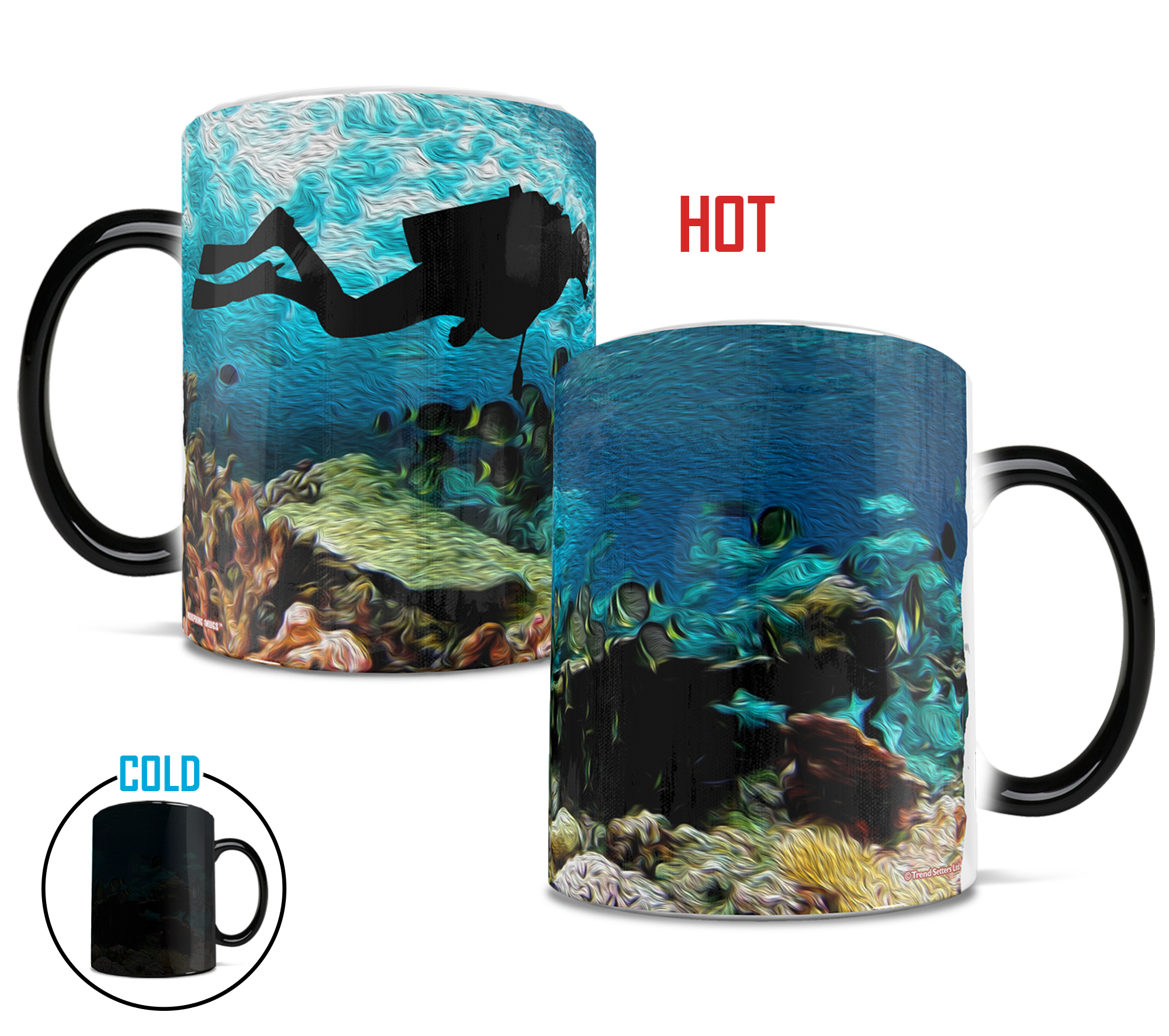 Sports Collection (Scuba Diver) Morphing Mugs® Heat-Sensitive Mug MMUG372