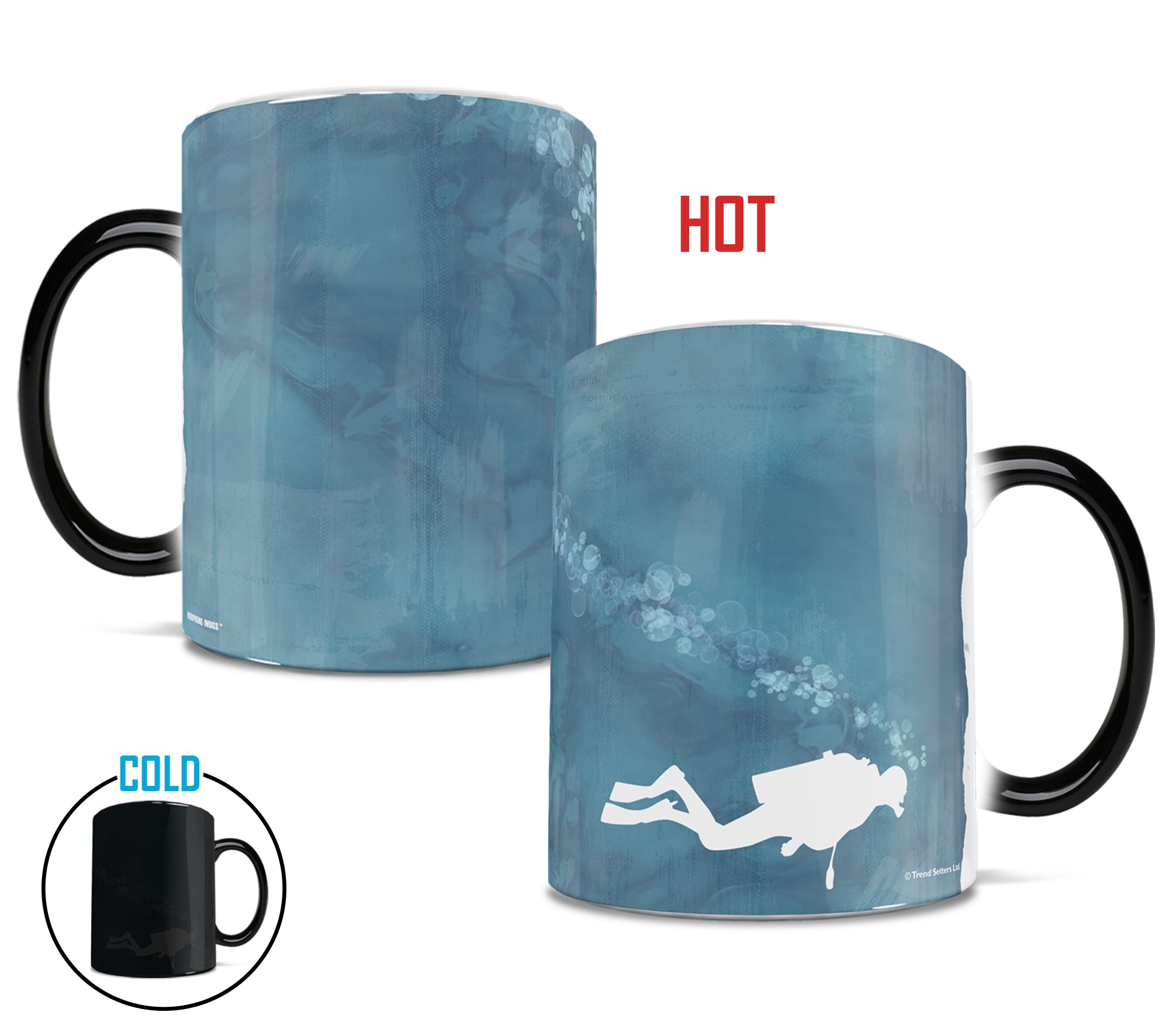 Sports Collection (Deep Sea Diver) Morphing Mugs® Heat-Sensitive Mug MMUG373