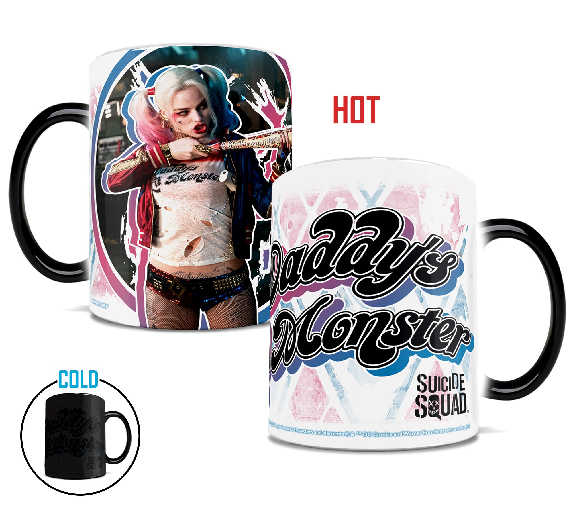 Suicide Squad (Daddys Lil Monster) Morphing Mugs® Heat-Sensitive Mug MMUG379