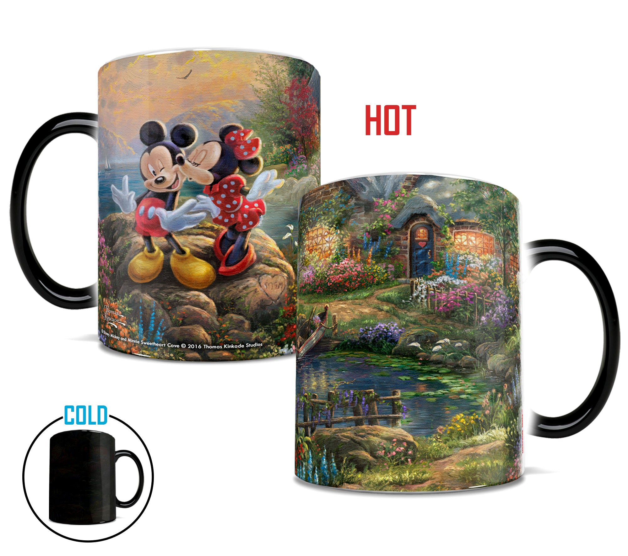 Disney (Mickey and Minnie Mouse - Sweetheart Cove) Morphing Mugs® Heat-Sensitive Mug MMUG471