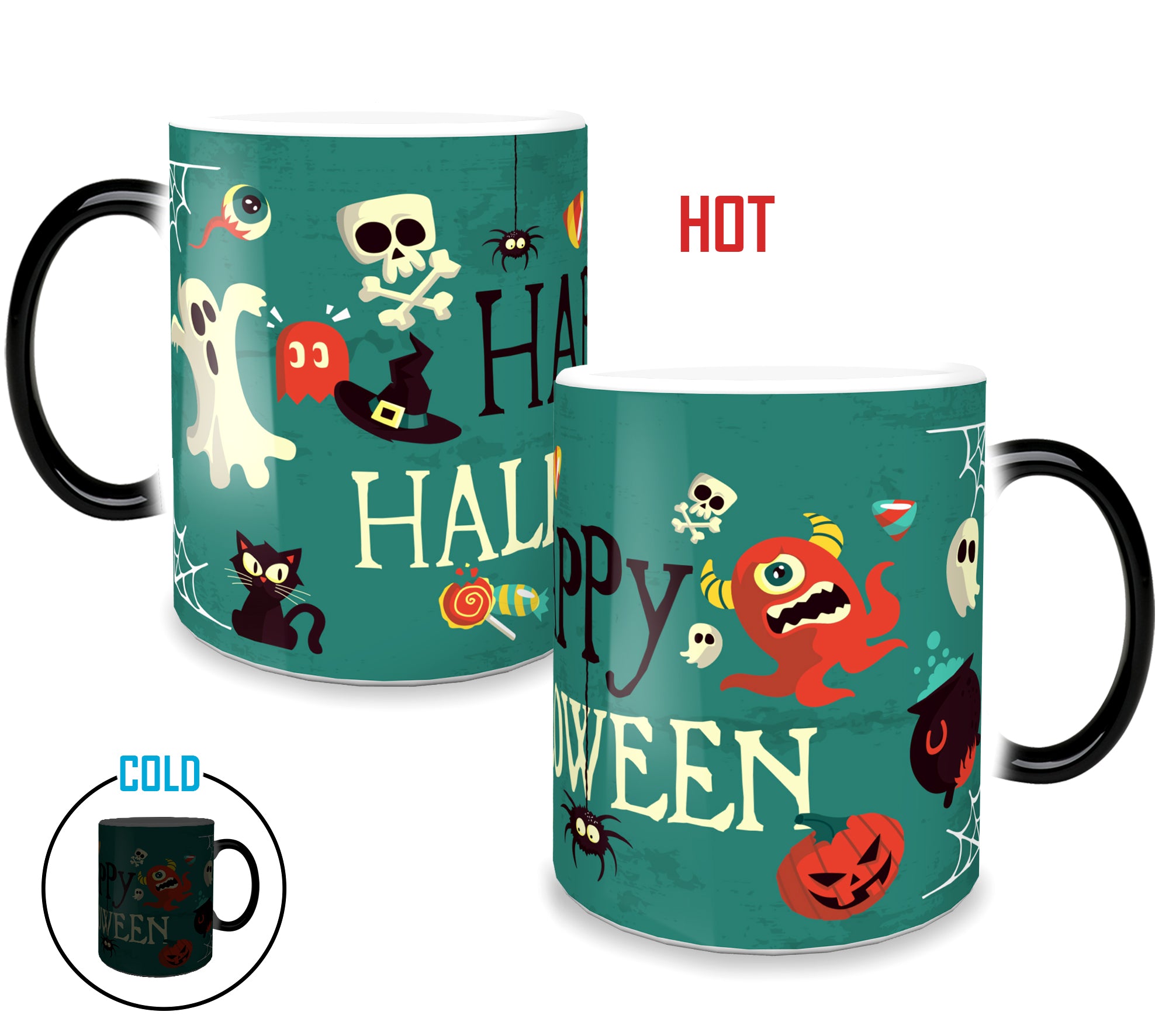 Halloween Collection (Scary Gang) Morphing Mugs® Heat-Sensitive Mug MMUG508