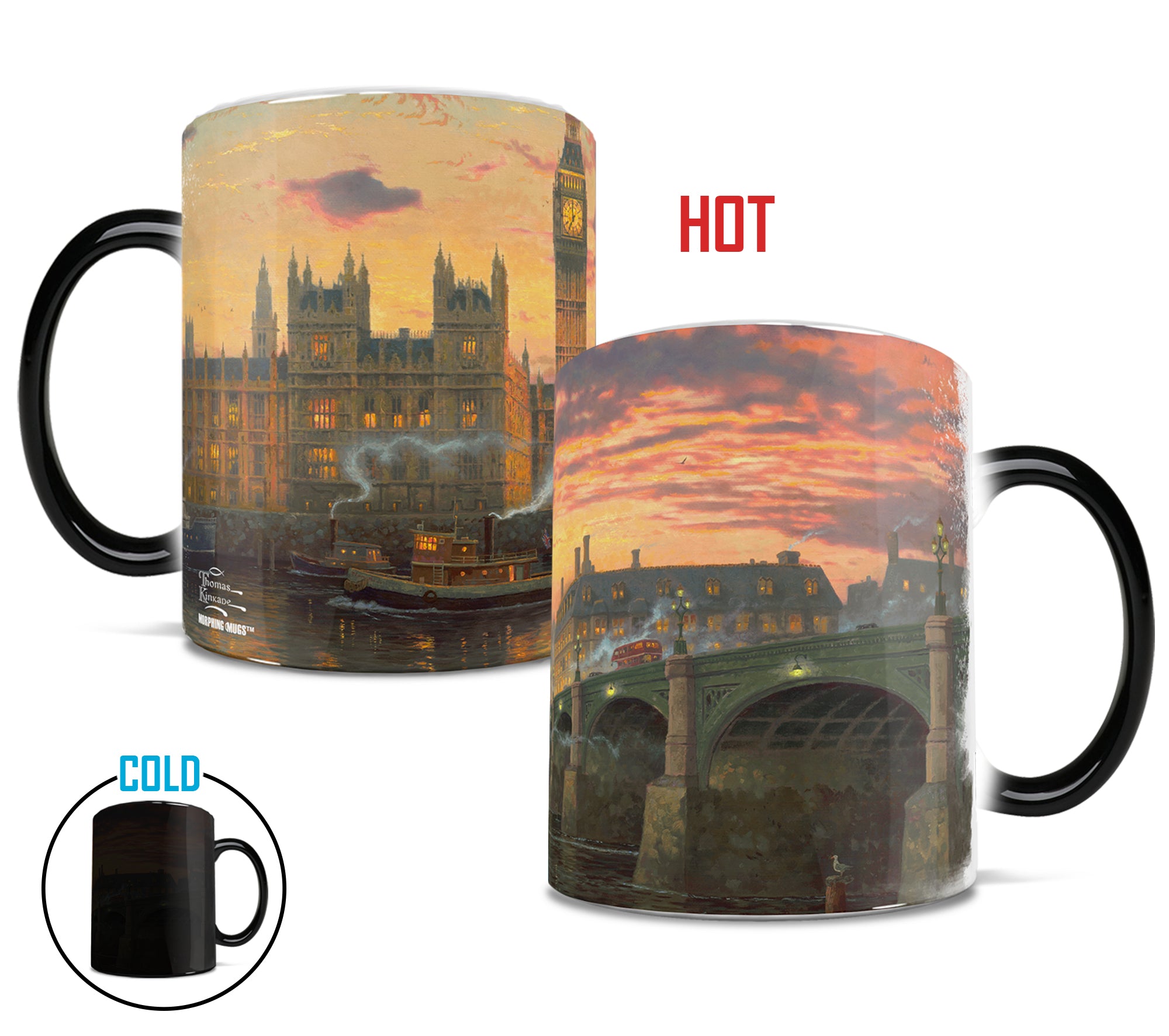Thomas Kinkade (London) Morphing Mugs® Heat-Sensitive Mug MMUG585