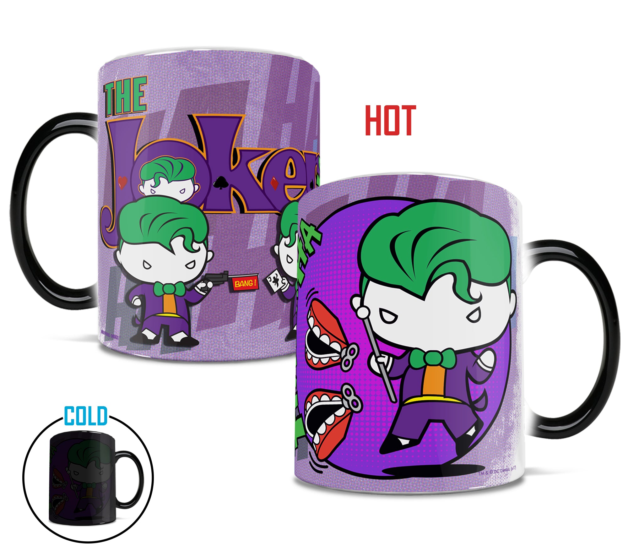 DC Comics (Justice League - Joker Cartoon) Morphing Mugs® Heat-Sensitive Mug MMUG644