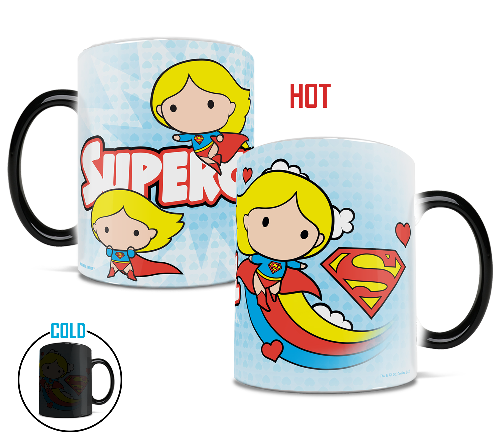 DC Comics (Justice League - Supergirl Cartoon) Morphing Mugs® Heat-Sensitive Mug MMUG645