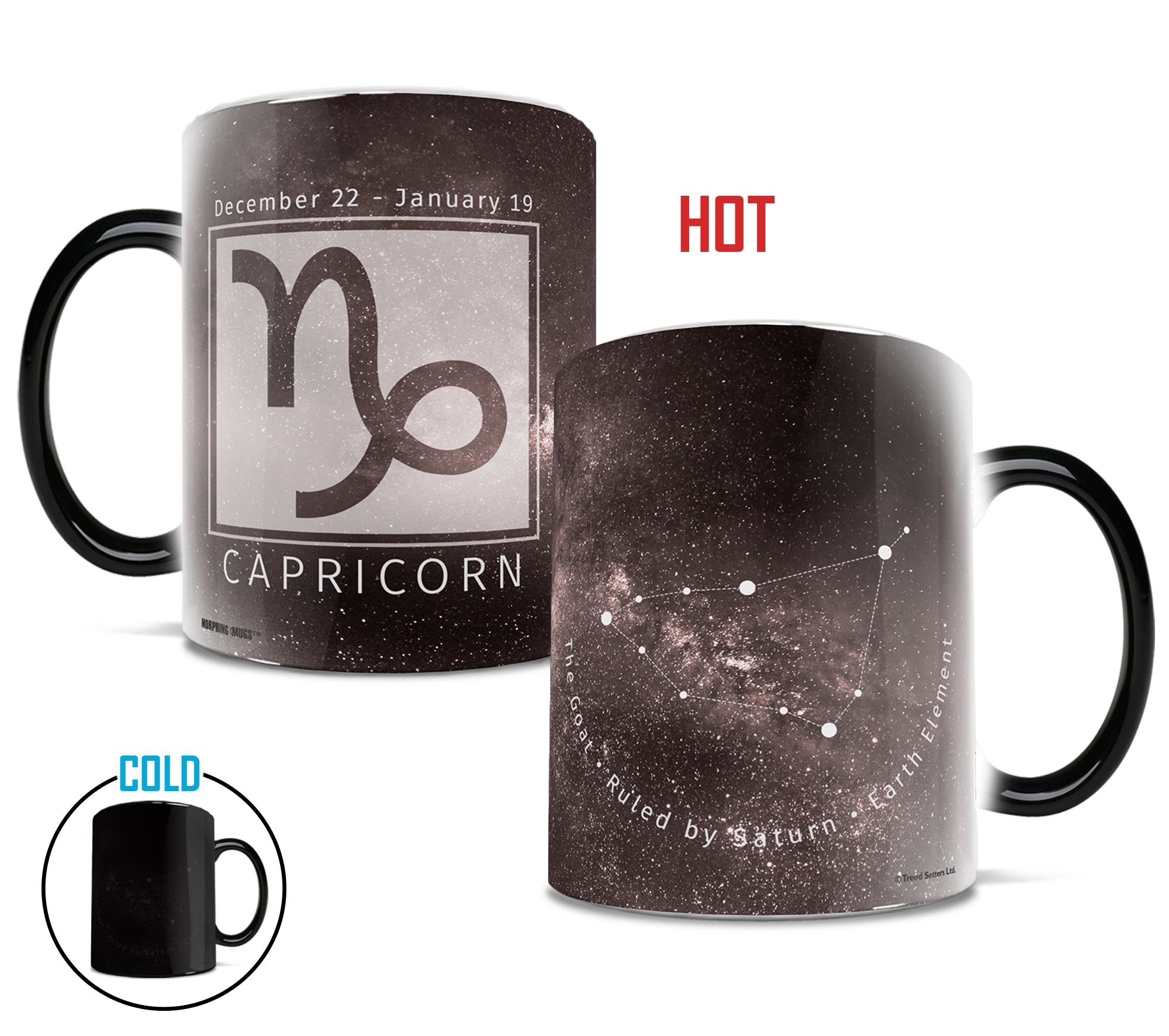 Zodiac Collection (Capricorn) Morphing Mugs® Heat-Sensitive Mug MMUG678